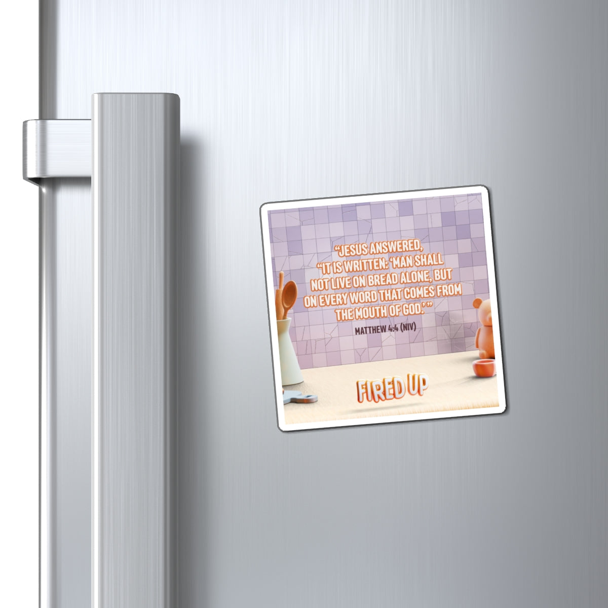 Memory Verse Magnet | V8 | Fired Up