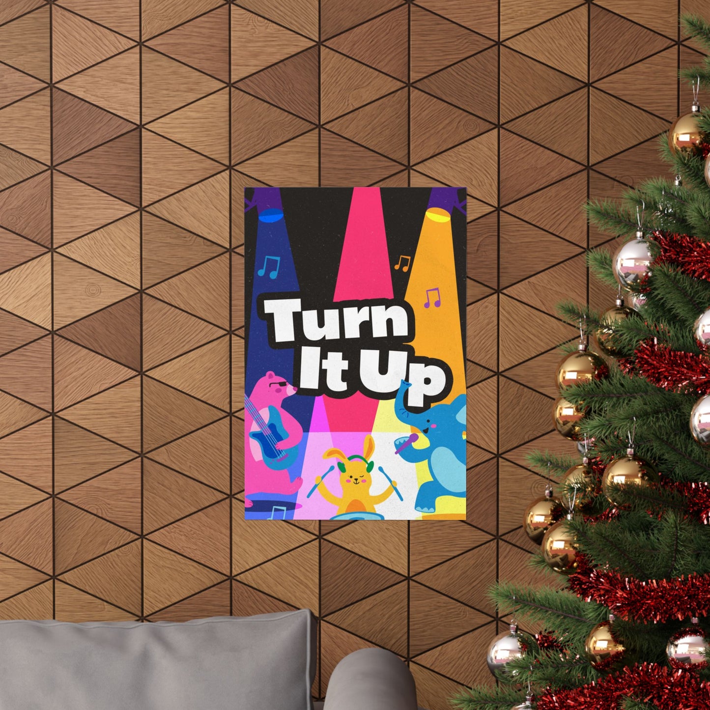 Poster | V7 | Turn It Up Preschool Series Graphic | Vertical