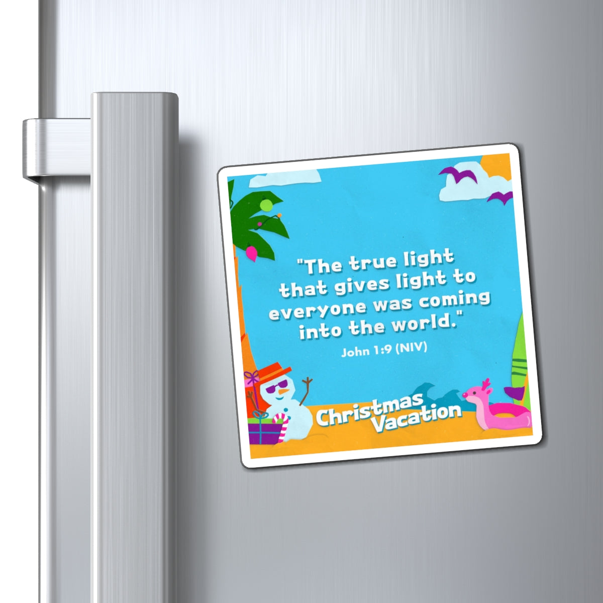 Memory Verse Magnet | V7 | Christmas Vacation Preschool