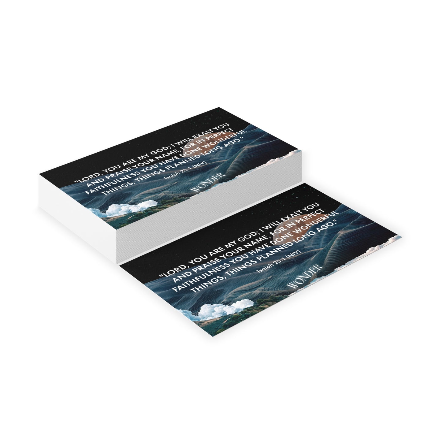 Memory Verse Cards | V9 | Wonder