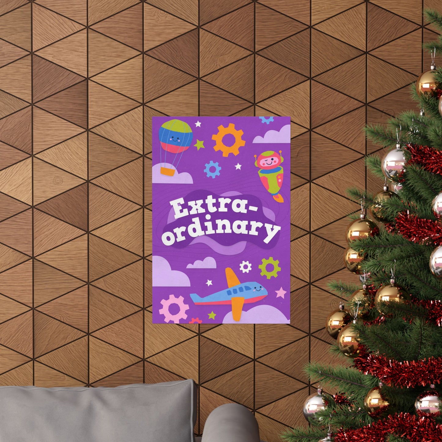 Poster | V9 | Extra-Ordinary Preschool Series Graphic | Vertical