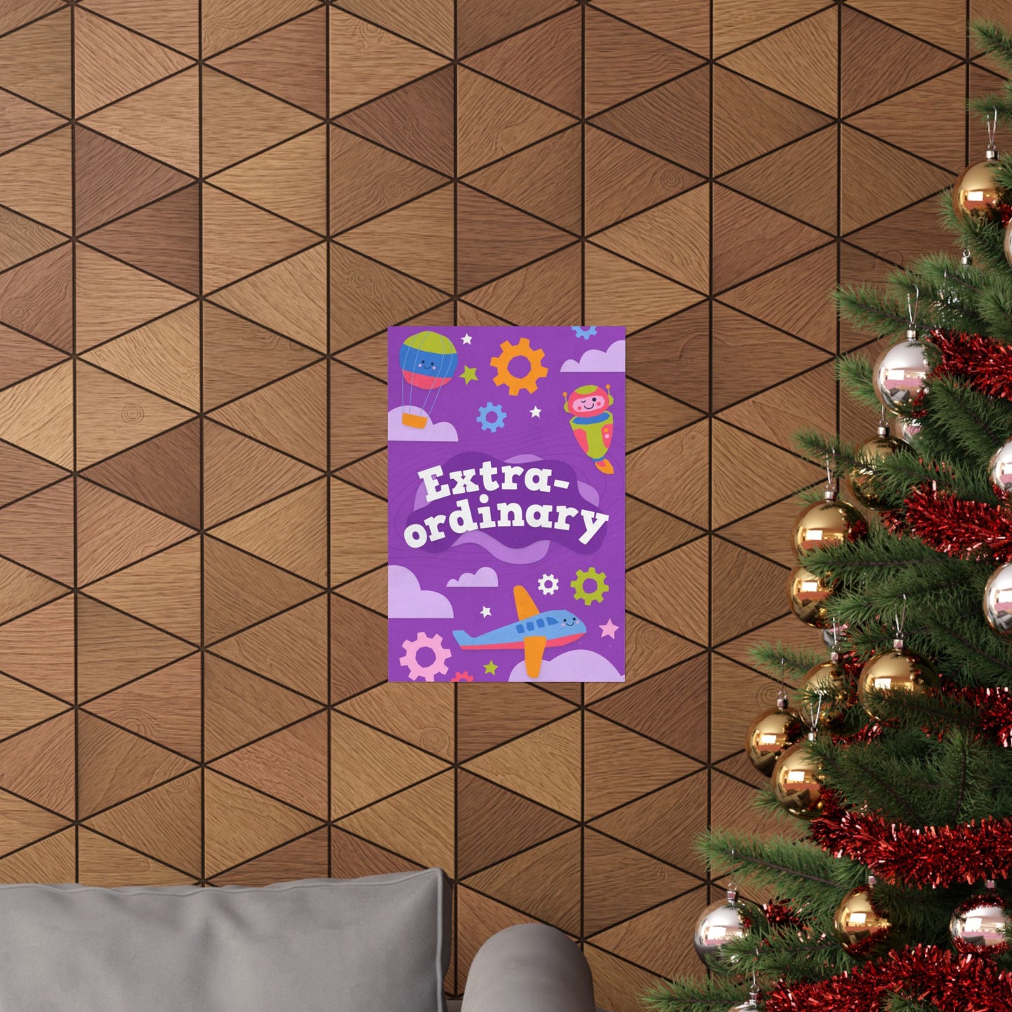 Poster | V9 | Extra-Ordinary Preschool Series Graphic | Vertical