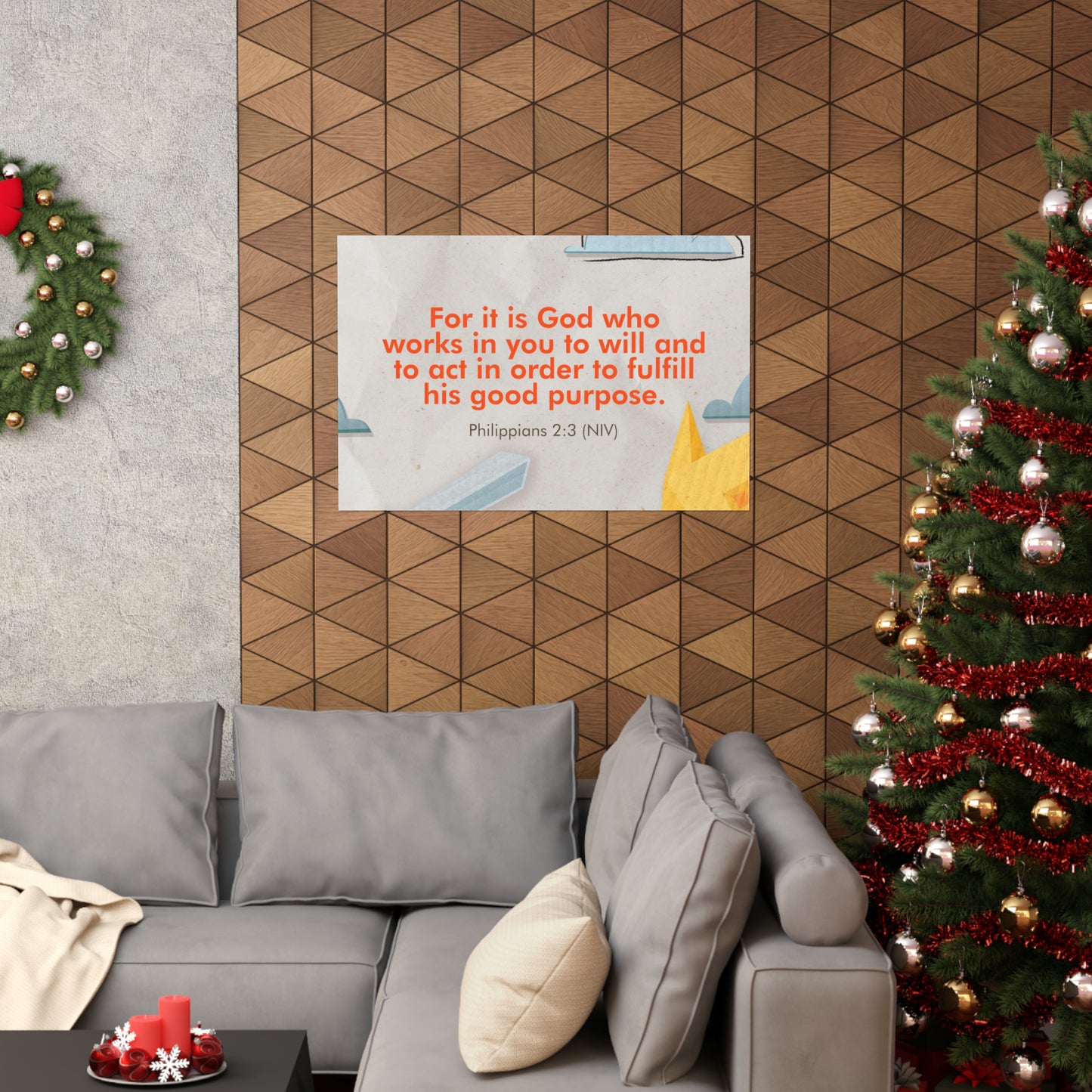 Poster I V6 I Behind The Scenes Memory Verse Graphic I Horizontal