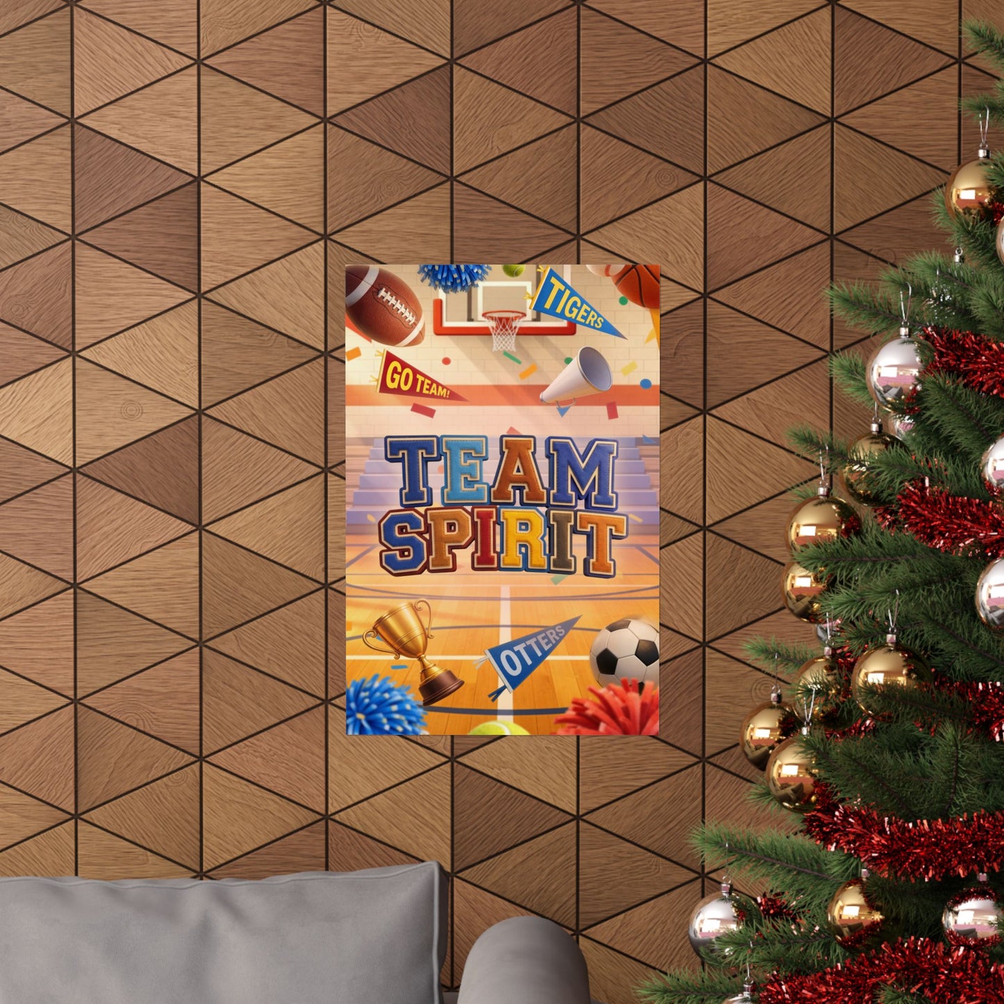 Poster | Team Spirit Elementary Series Graphic | Vertical