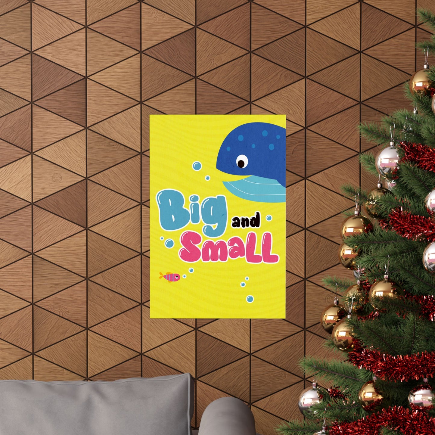 Poster I V5 I Big And Small Preschool Series Graphic I Vertical