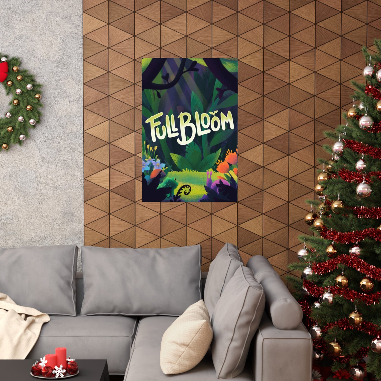 Poster | V8 | Full Bloom Series Graphic | Vertical