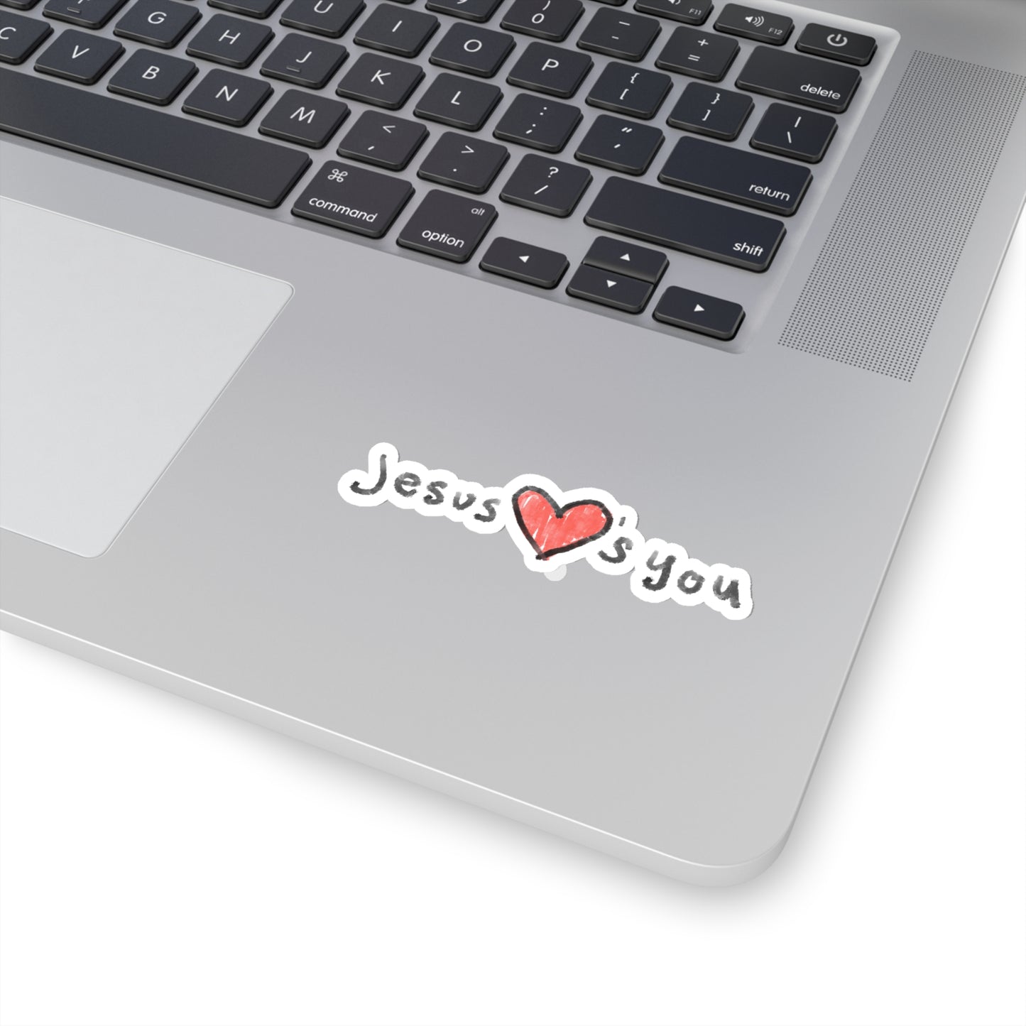 Jesus Loves You Horizontal Sticker