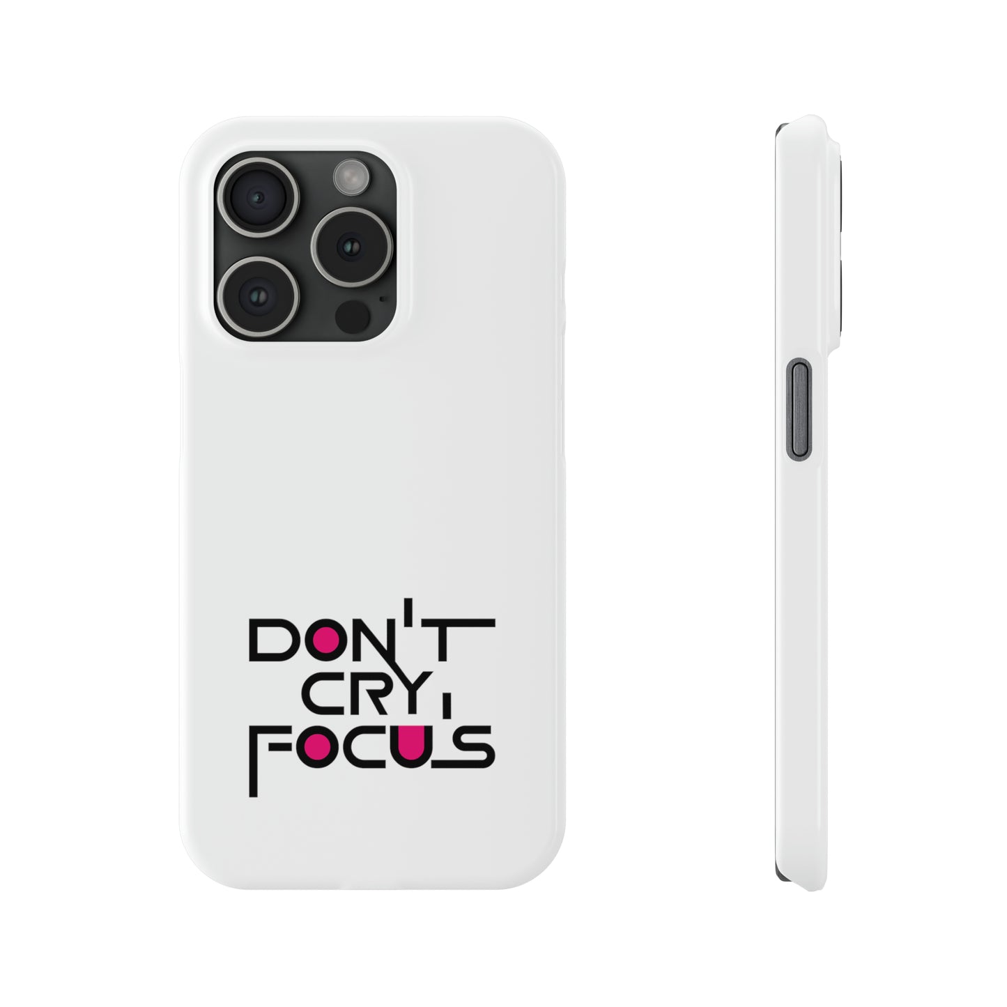 Don't Cry, Focus | SYCU | Phone Cases
