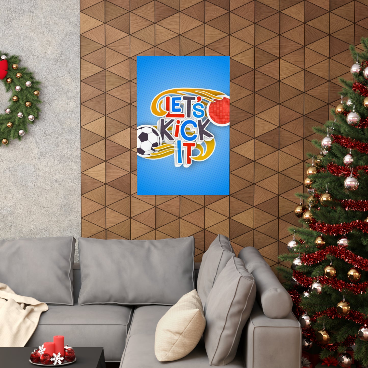 Poster I V7 I Let's Kick It Event Graphic I Vertical