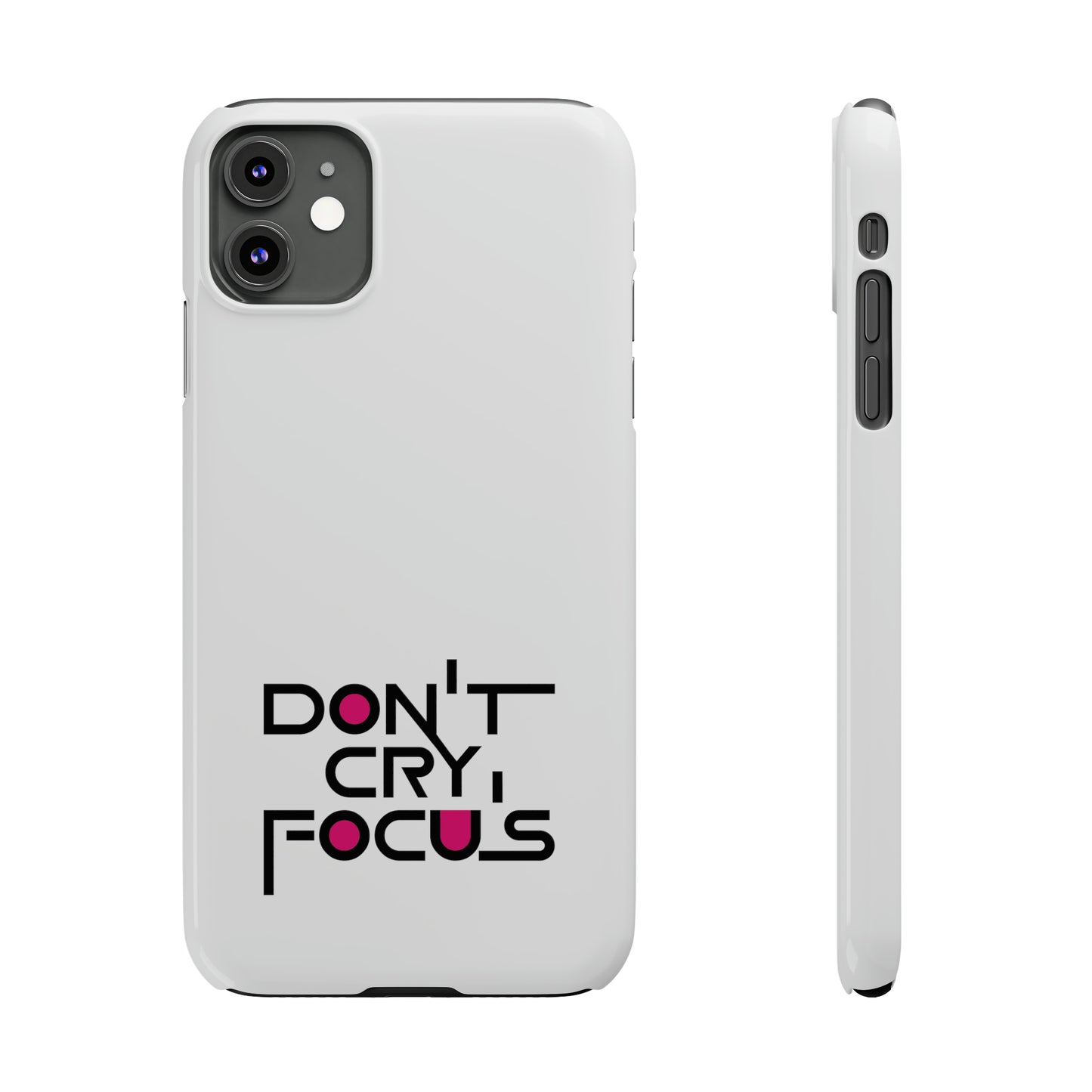 Don't Cry, Focus | SYCU | Phone Cases