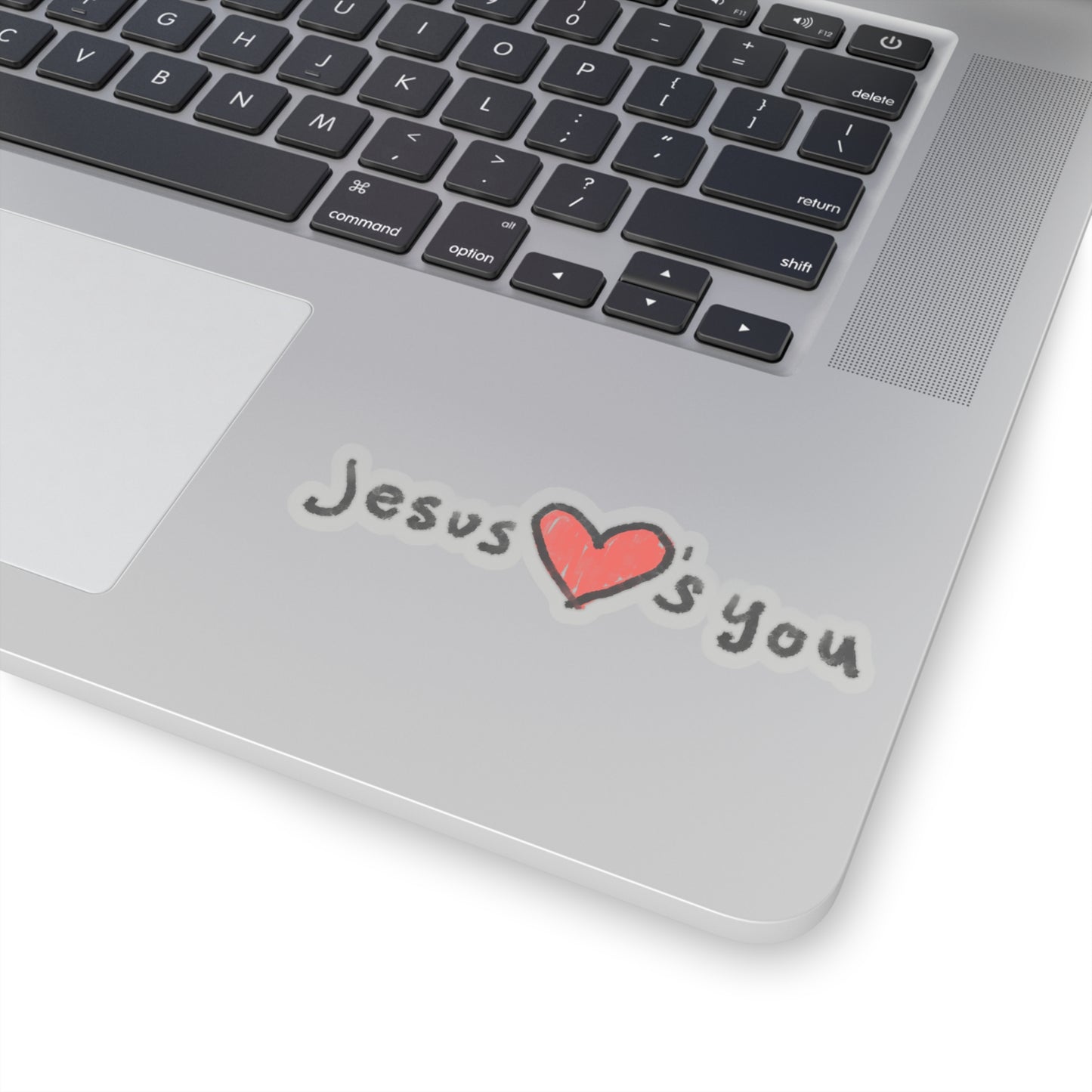 Jesus Loves You Horizontal Sticker