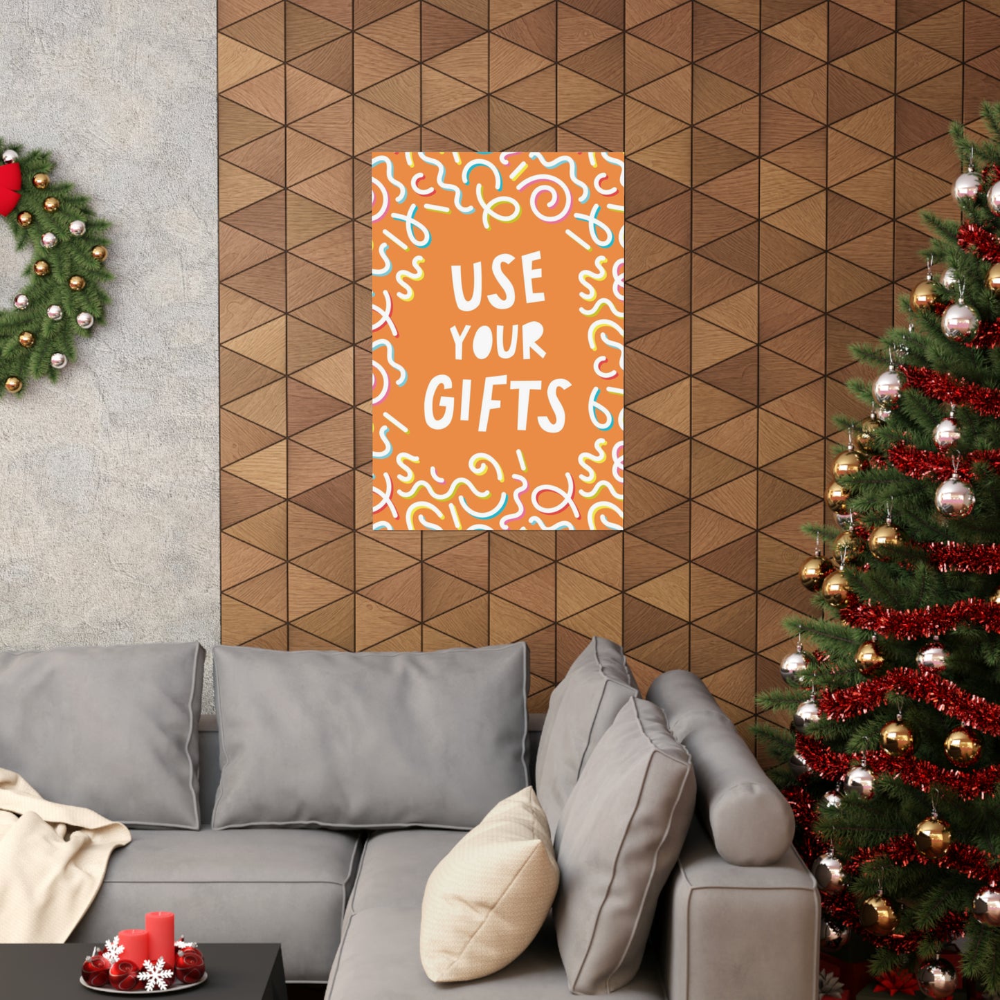 Poster I V7 I Use Your Gifts Discipleship Graphic I Vertical