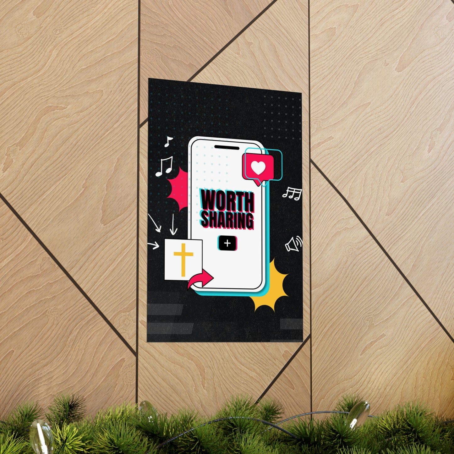 Poster | V7 | Worth Sharing Series Graphic | Vertical