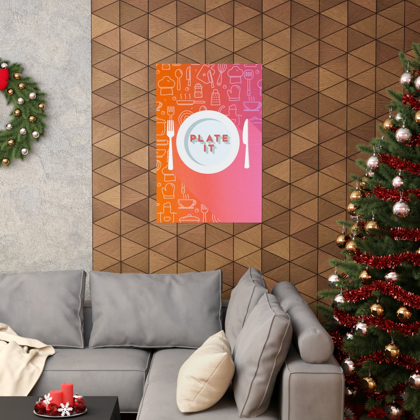 Poster I V5 I Plate It Series Graphic I Horizontal