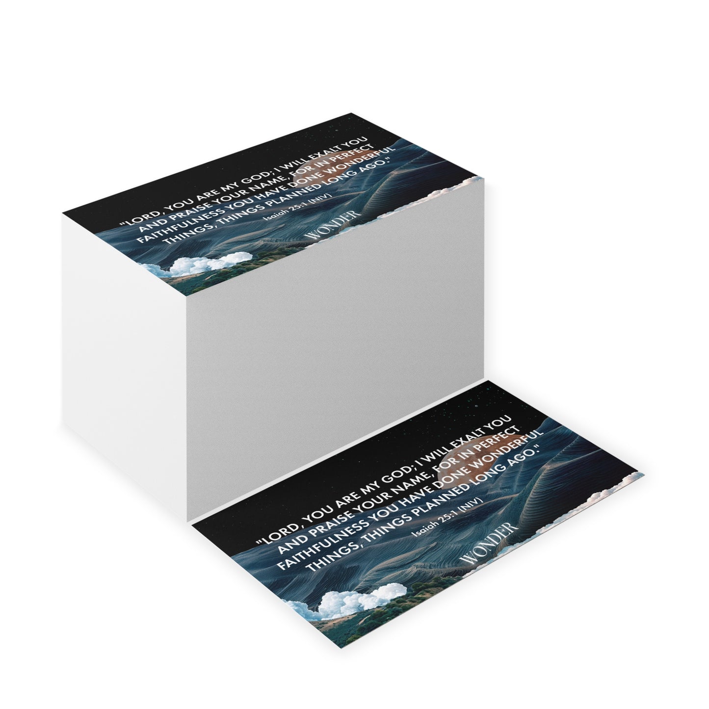 Memory Verse Cards | V9 | Wonder