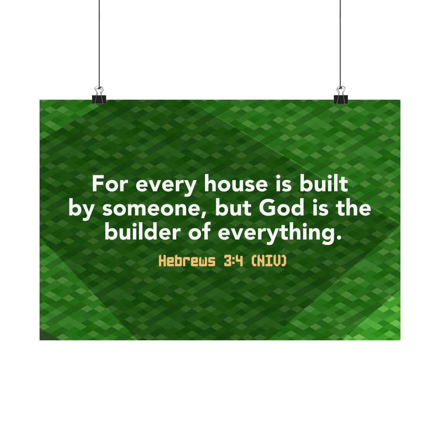 Poster I V6 I Make It Or Break It Memory Verse Graphic I Horizontal