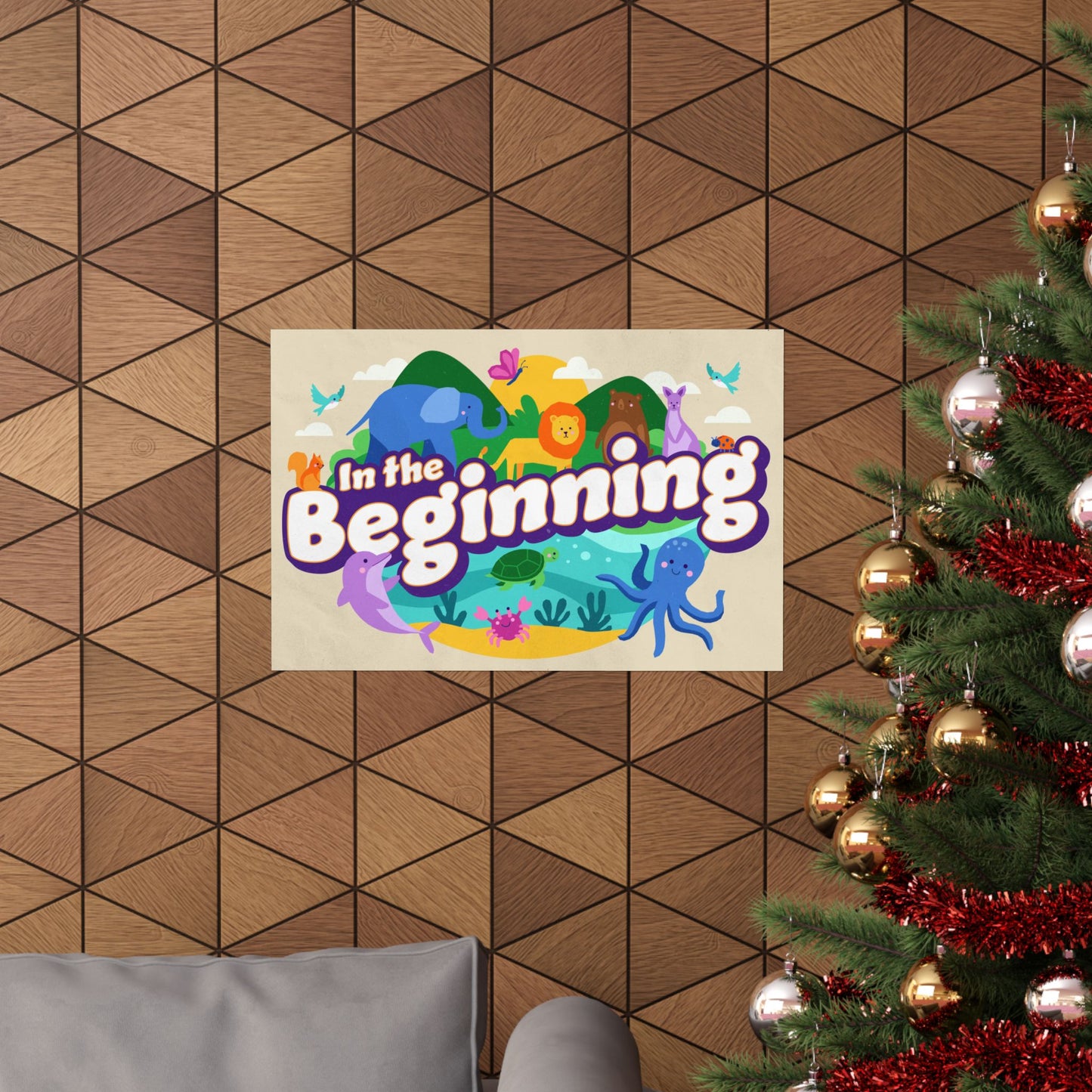 Poster | V9 | In The Beginning Preschool Series Graphic | Horizontal