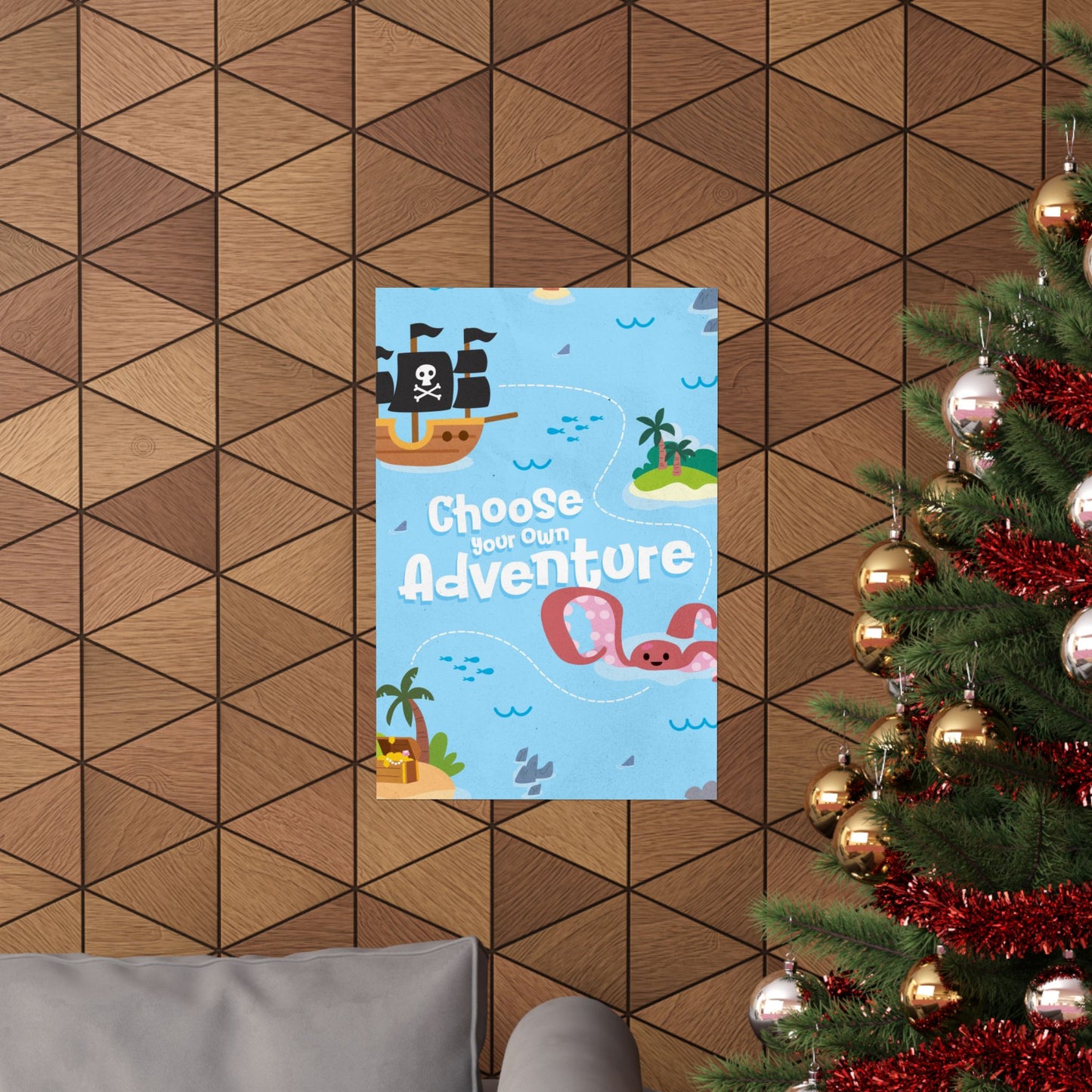 Poster I V5 I Choose Your Own Adventure Preschool Series Graphic I Vertical
