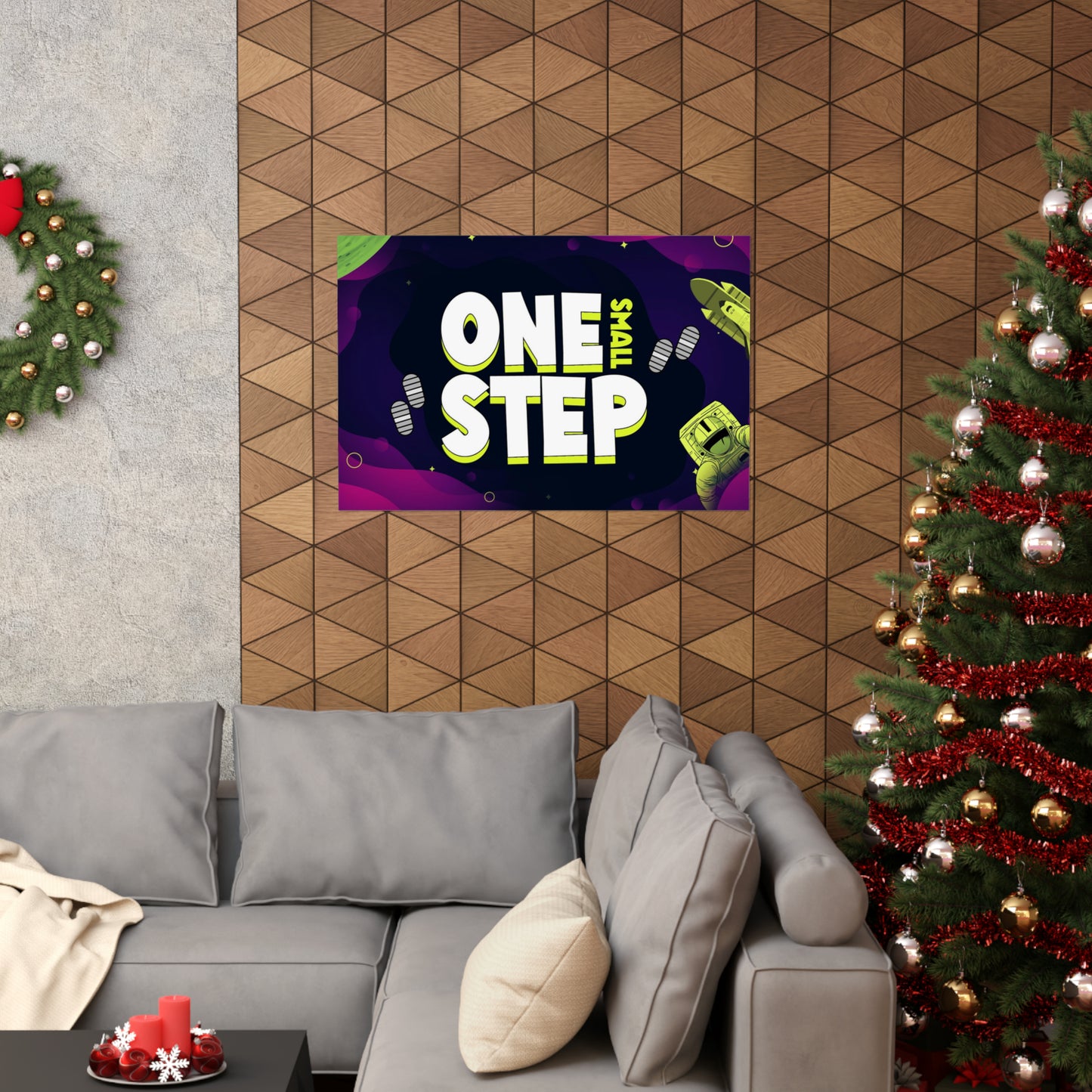 Poster | V7 | One Small Step Series Graphic | Horizontal