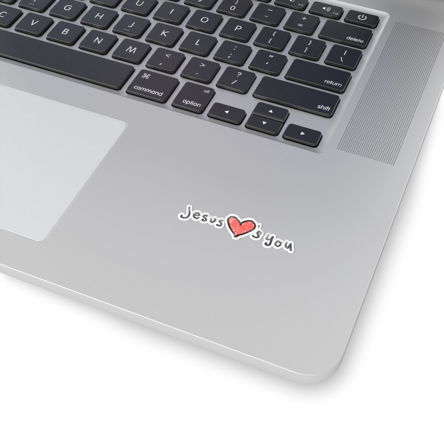 Jesus Loves You Horizontal Sticker