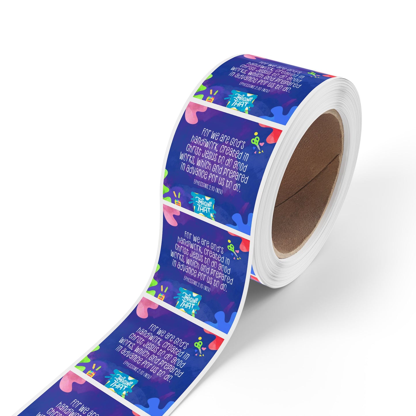 Memory Verse Sticker Roll | V8 | Imagine That