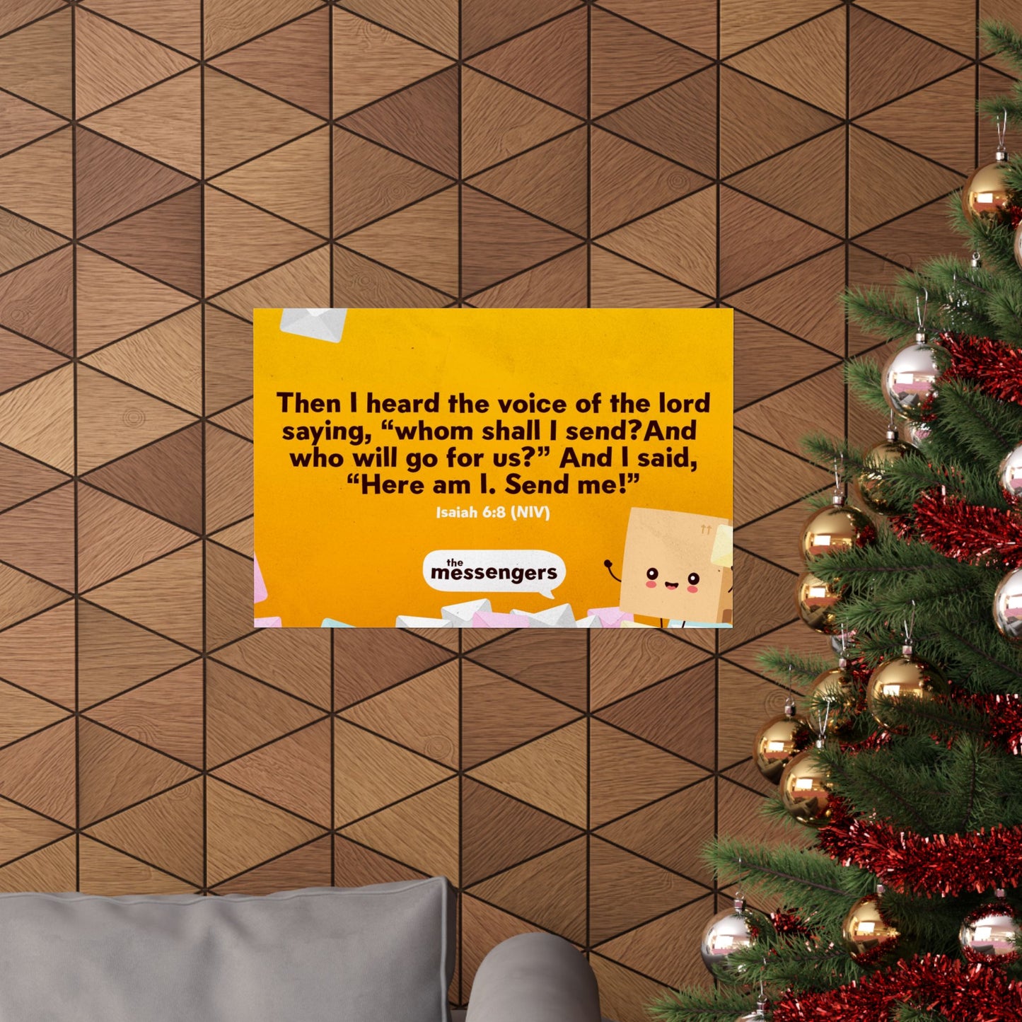 Poster | V5 | The Messengers Preschool Memory Verse Graphic | Horizontal