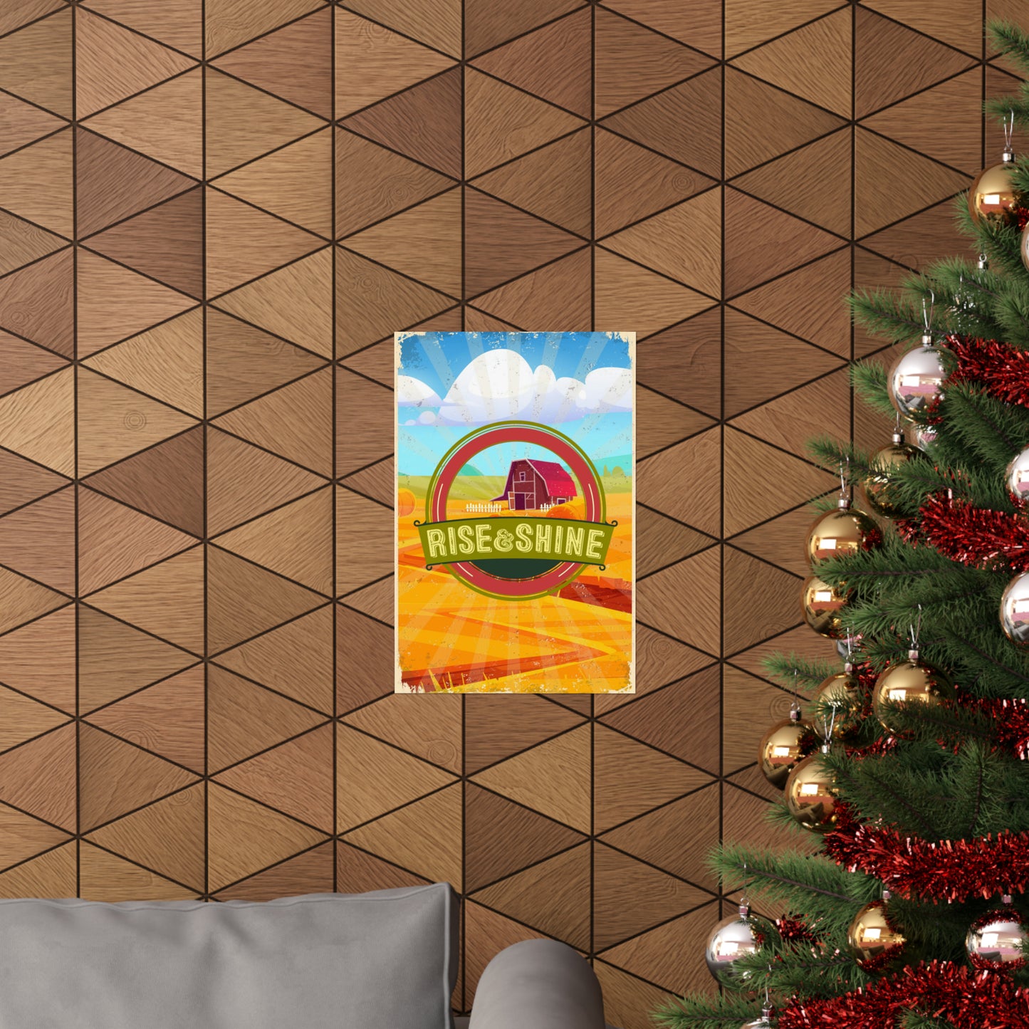 Poster I V6 I Rise & Shine Series Graphic I Vertical