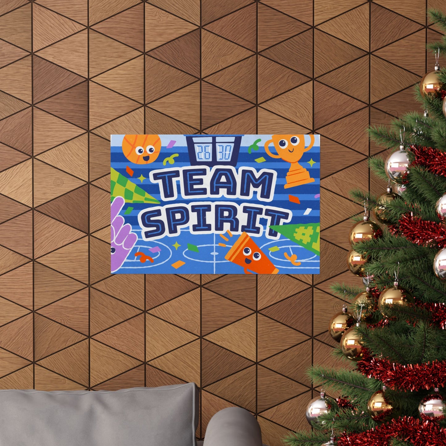 Poster | Team Spirit Preschool Series Graphic | Horizontal