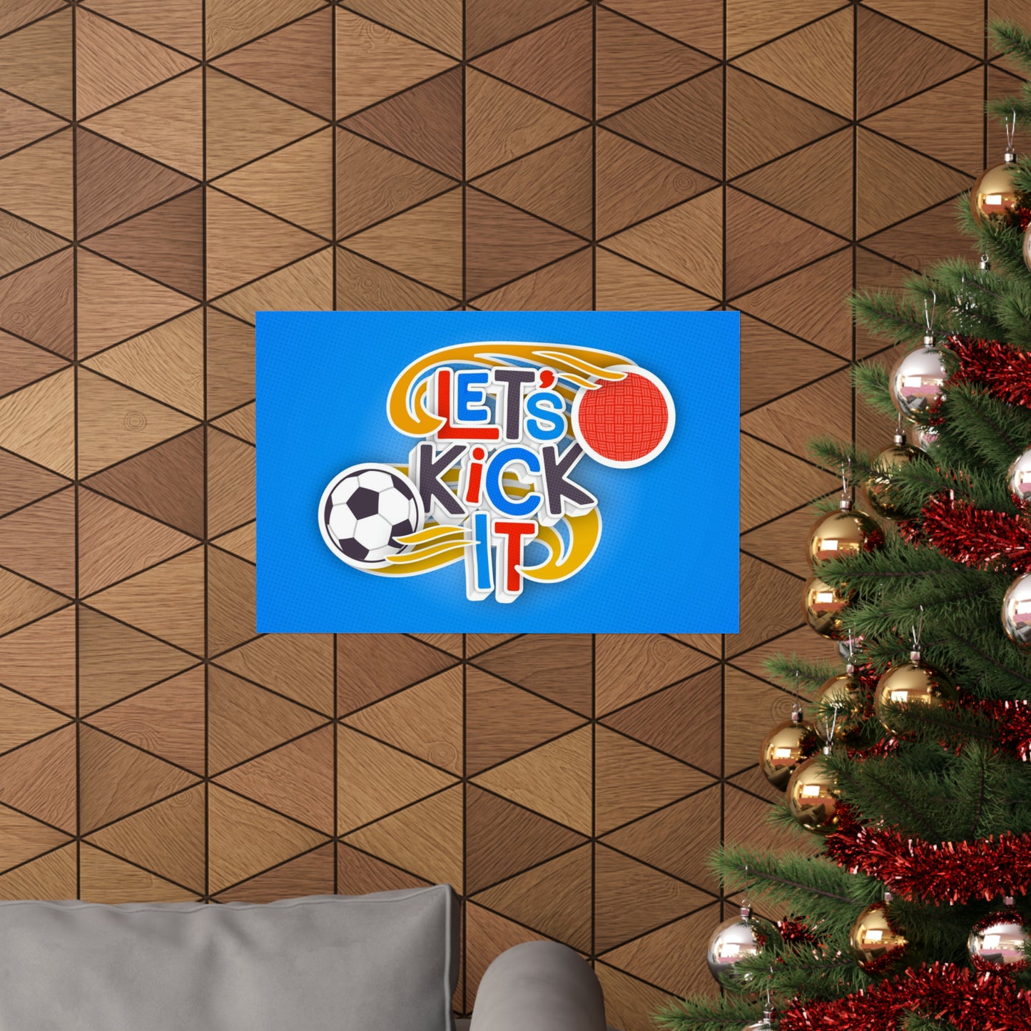 Poster I V7 I Let's Kick It Event Graphic I Horizontal