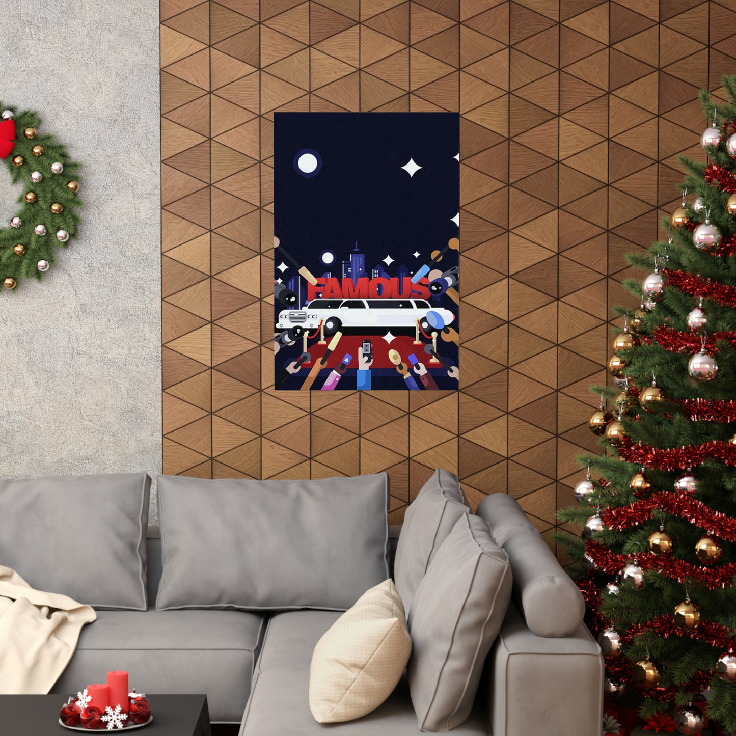 Poster I V5 I Famous Series Graphic I Vertical