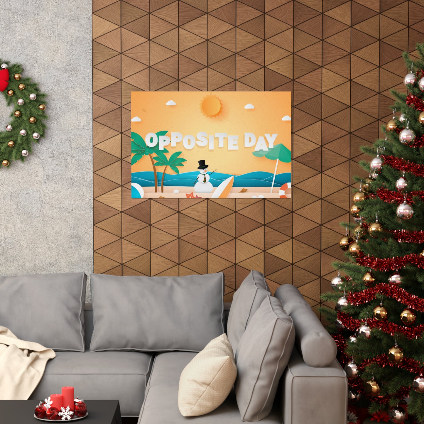 Poster I V5 I Opposite Day Series Graphic I Horizontal