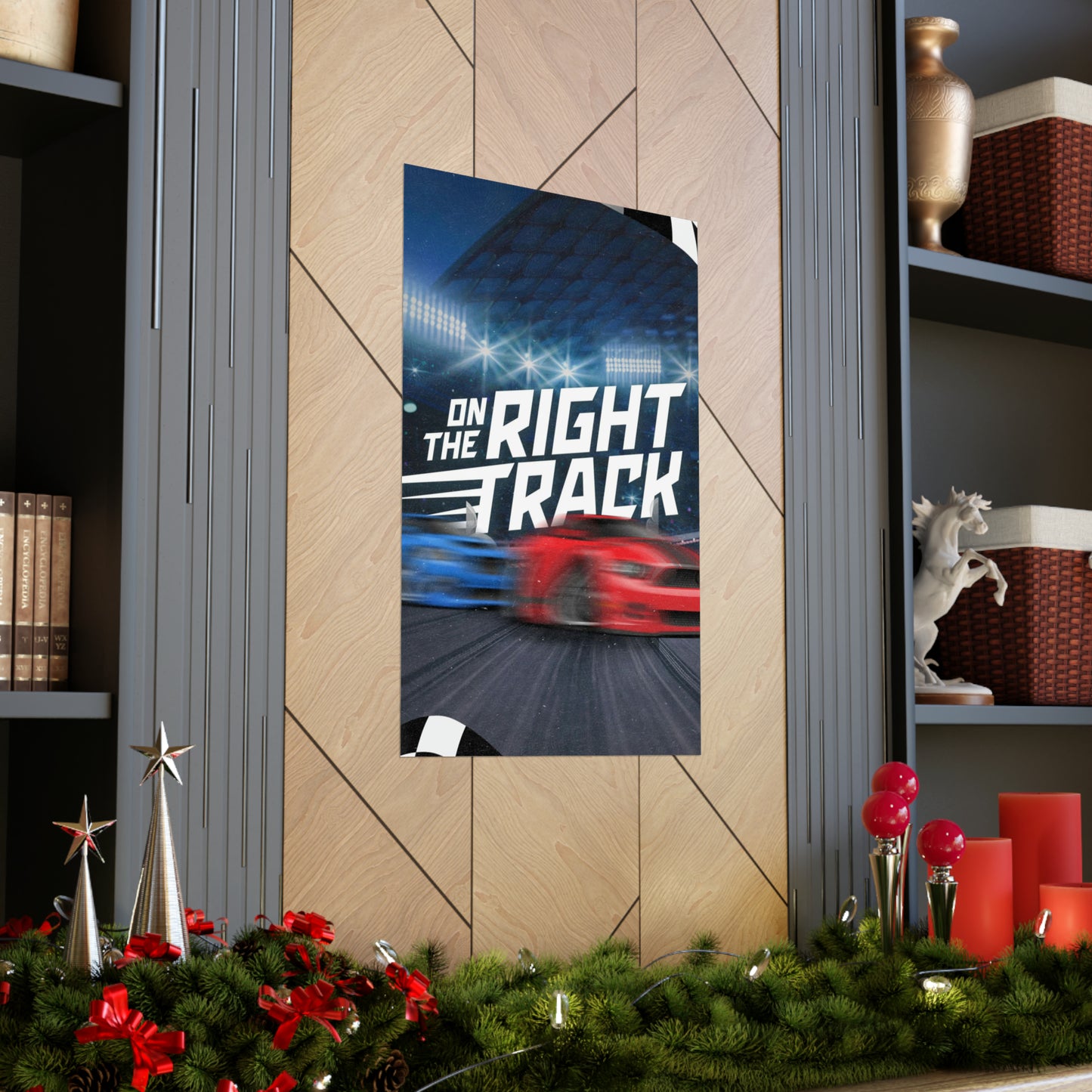 Poster | V7 | On The Right Track Series Graphic | Vertical