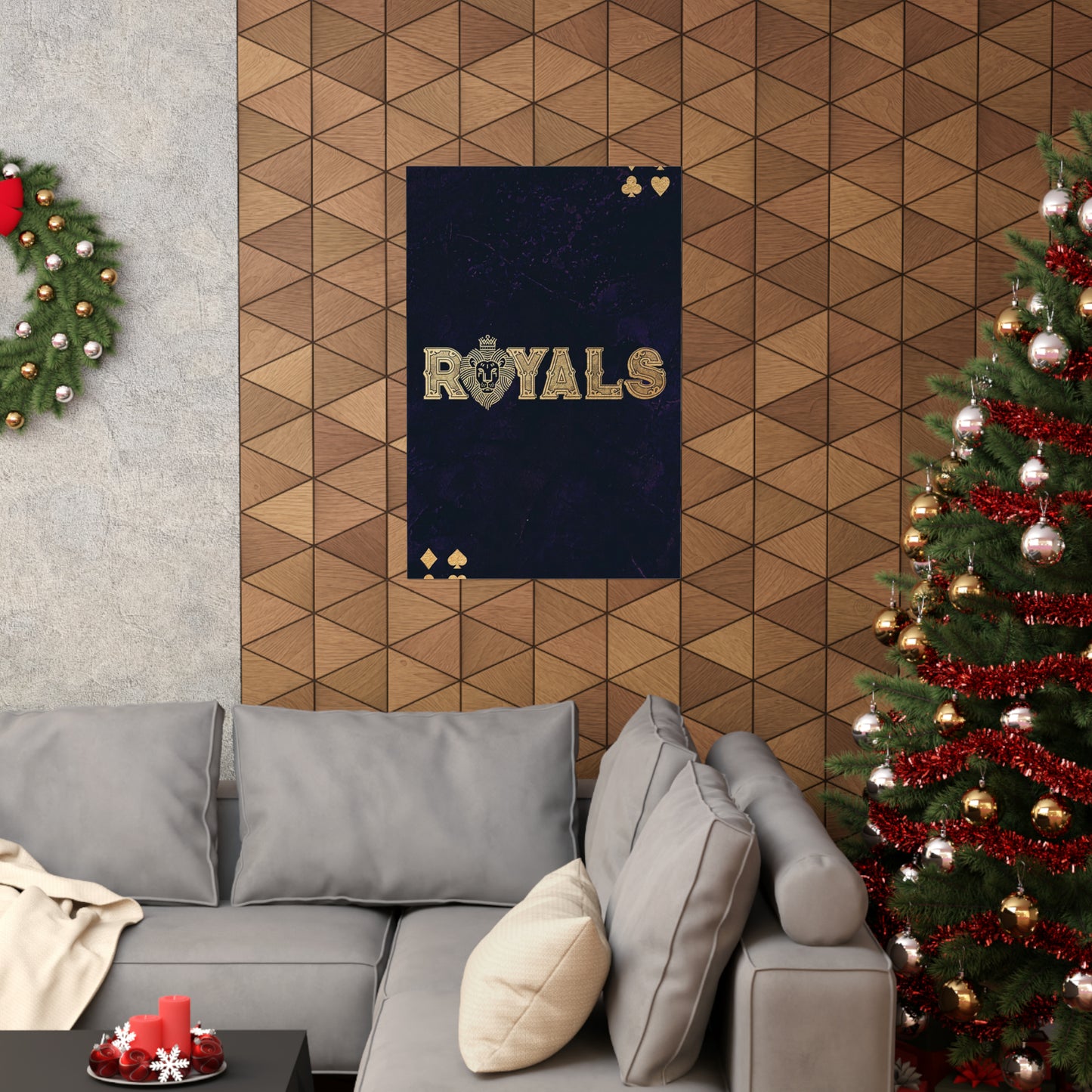 Poster I V5 I Royals Series Graphic I Vertical