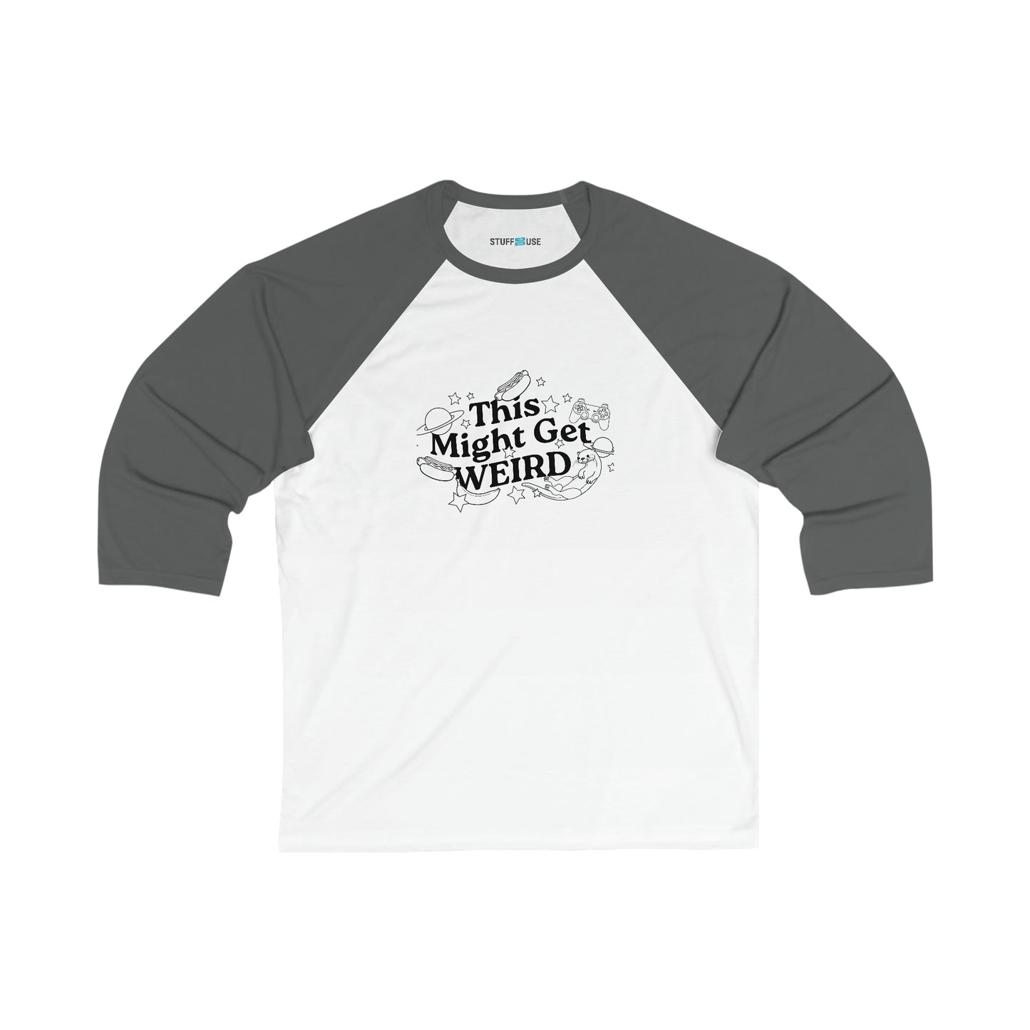 Weird | SYCU | 3\4 Sleeve Baseball Tee