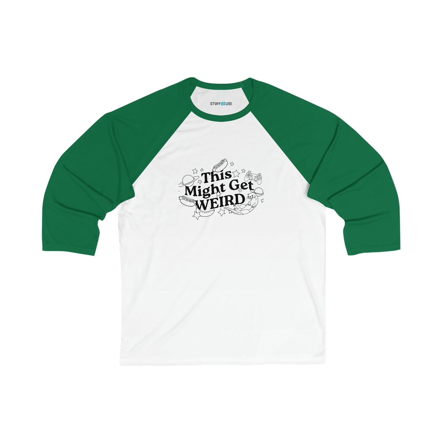 Weird | SYCU | 3\4 Sleeve Baseball Tee