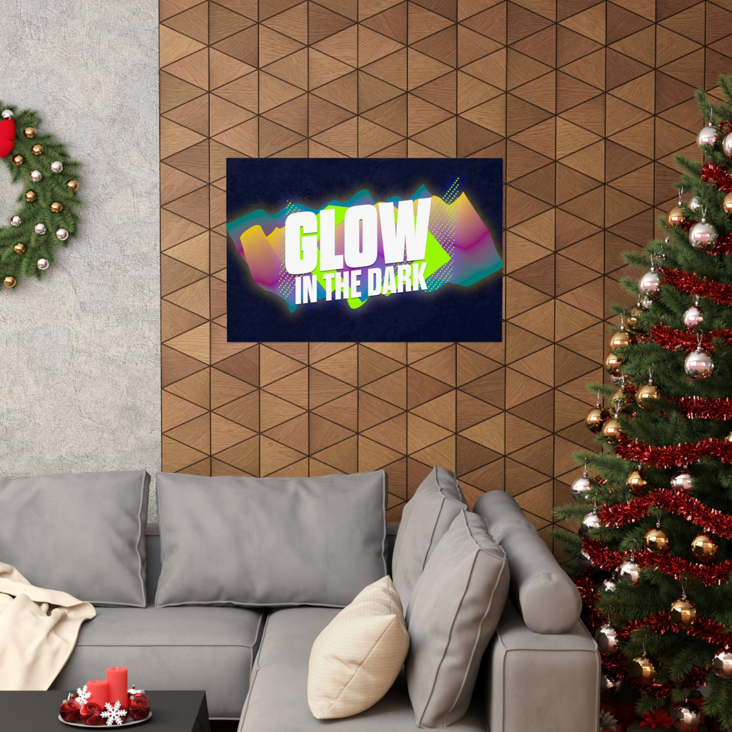 Poster | V7 | Glow In The Dark Series Graphic | Horizontal