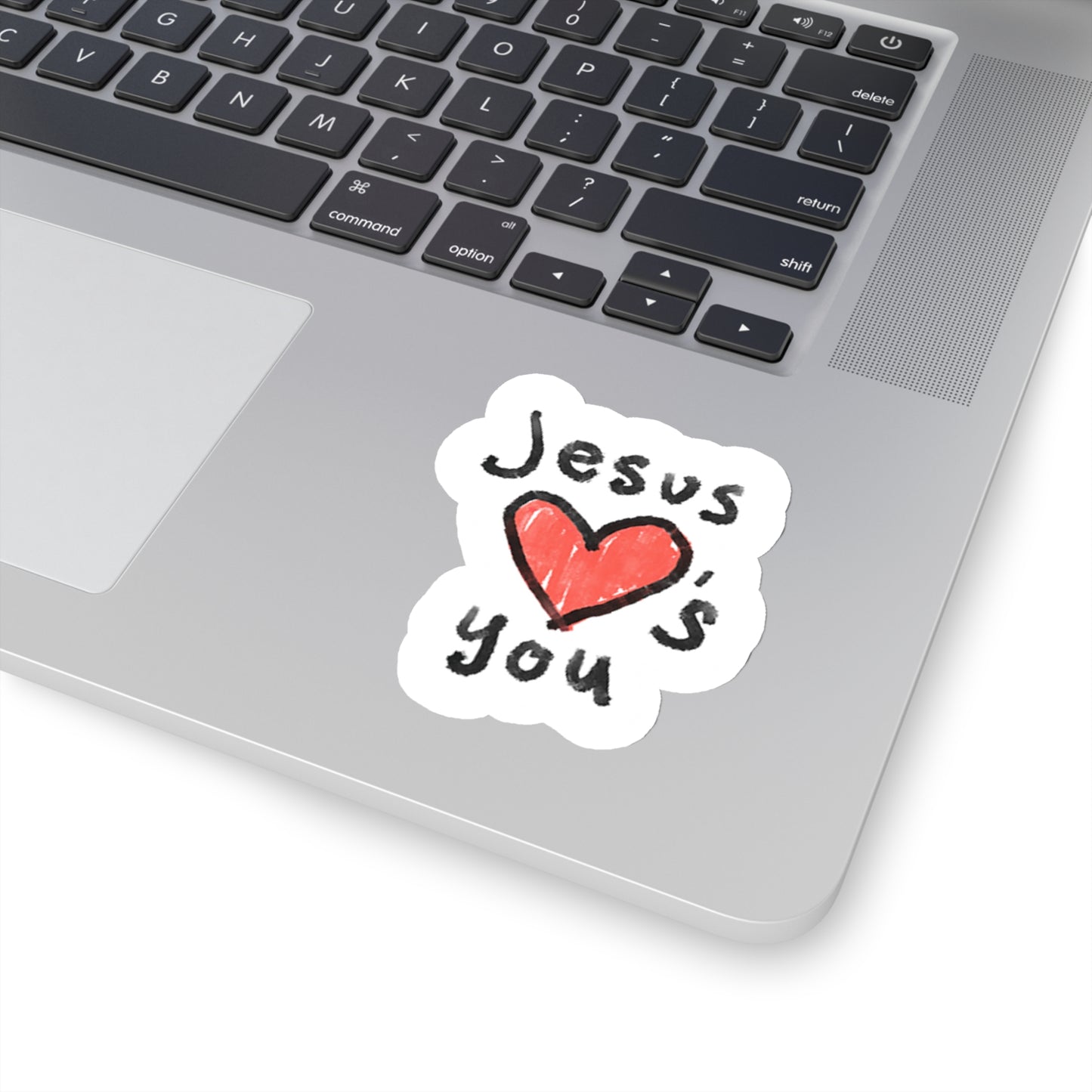 Jesus Loves You Vertical Sticker