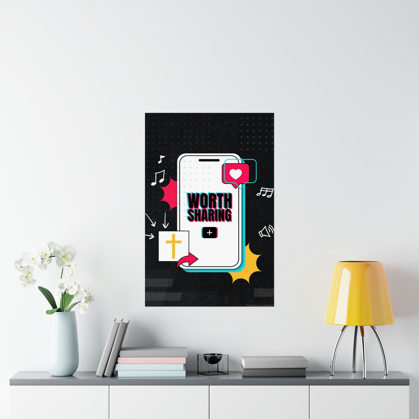 Poster | V7 | Worth Sharing Series Graphic | Vertical