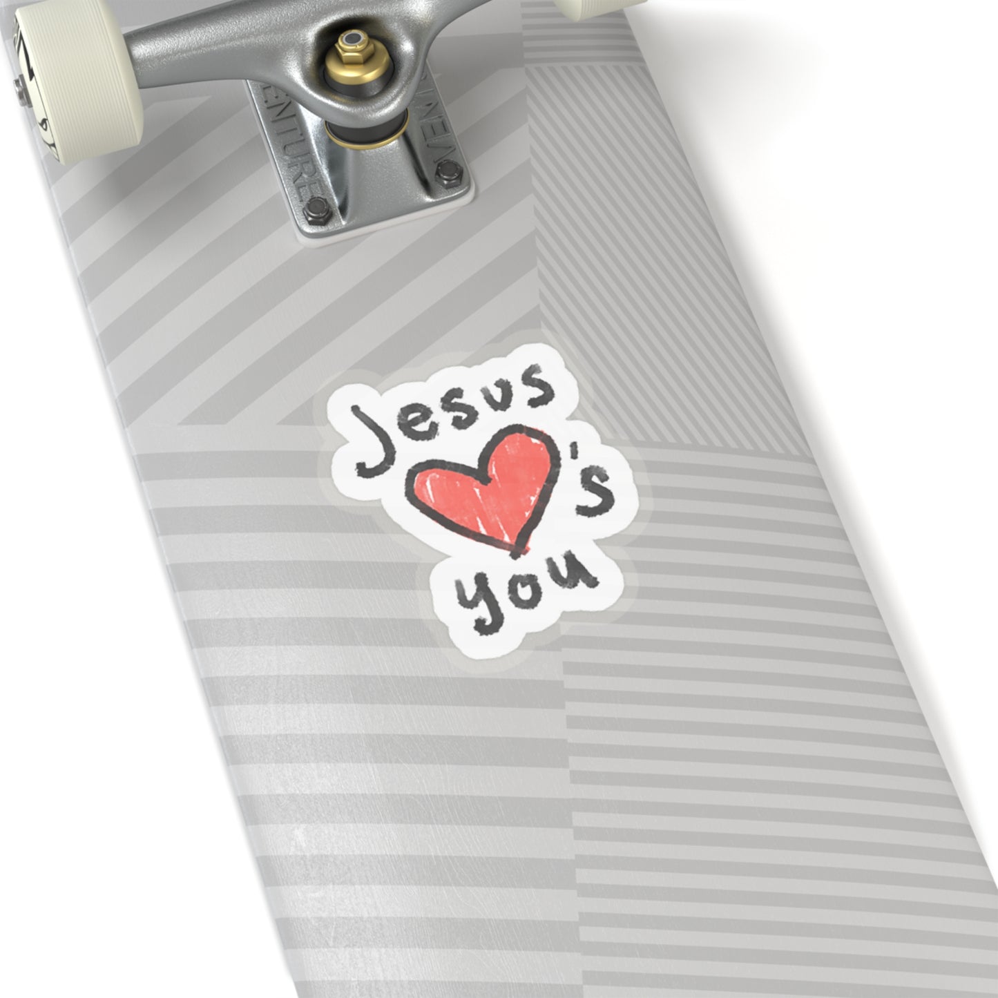 Jesus Loves You Vertical Sticker