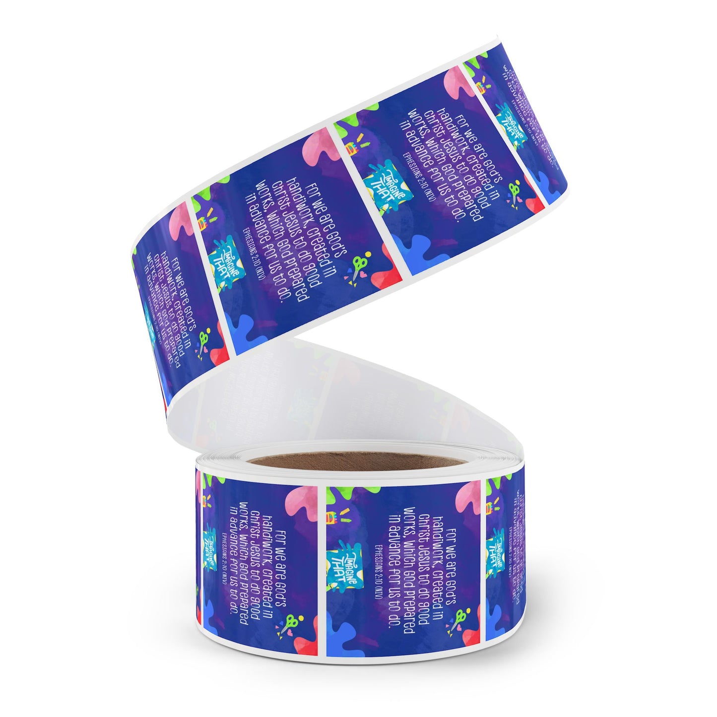 Memory Verse Sticker Roll | V8 | Imagine That
