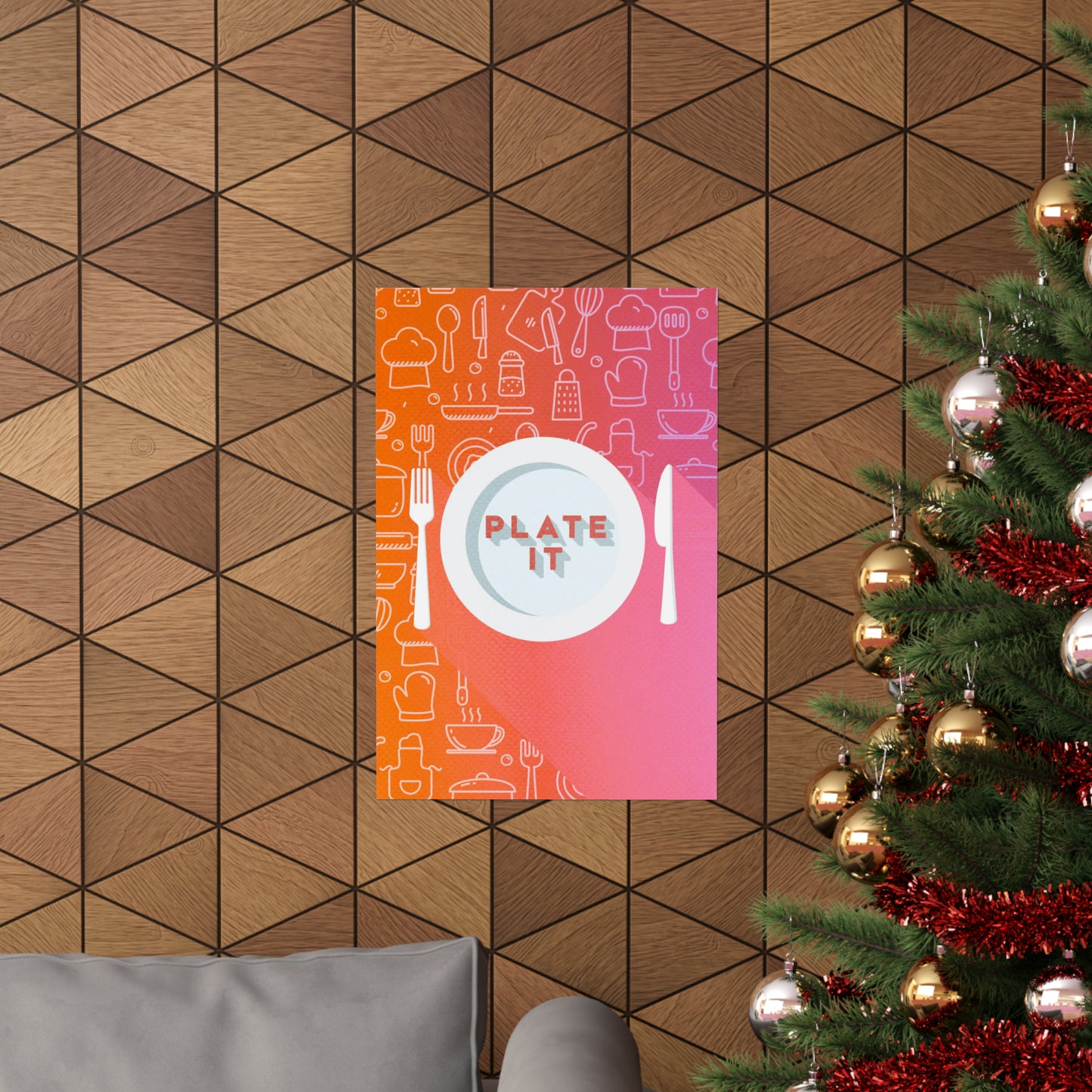 Poster I V5 I Plate It Series Graphic I Horizontal