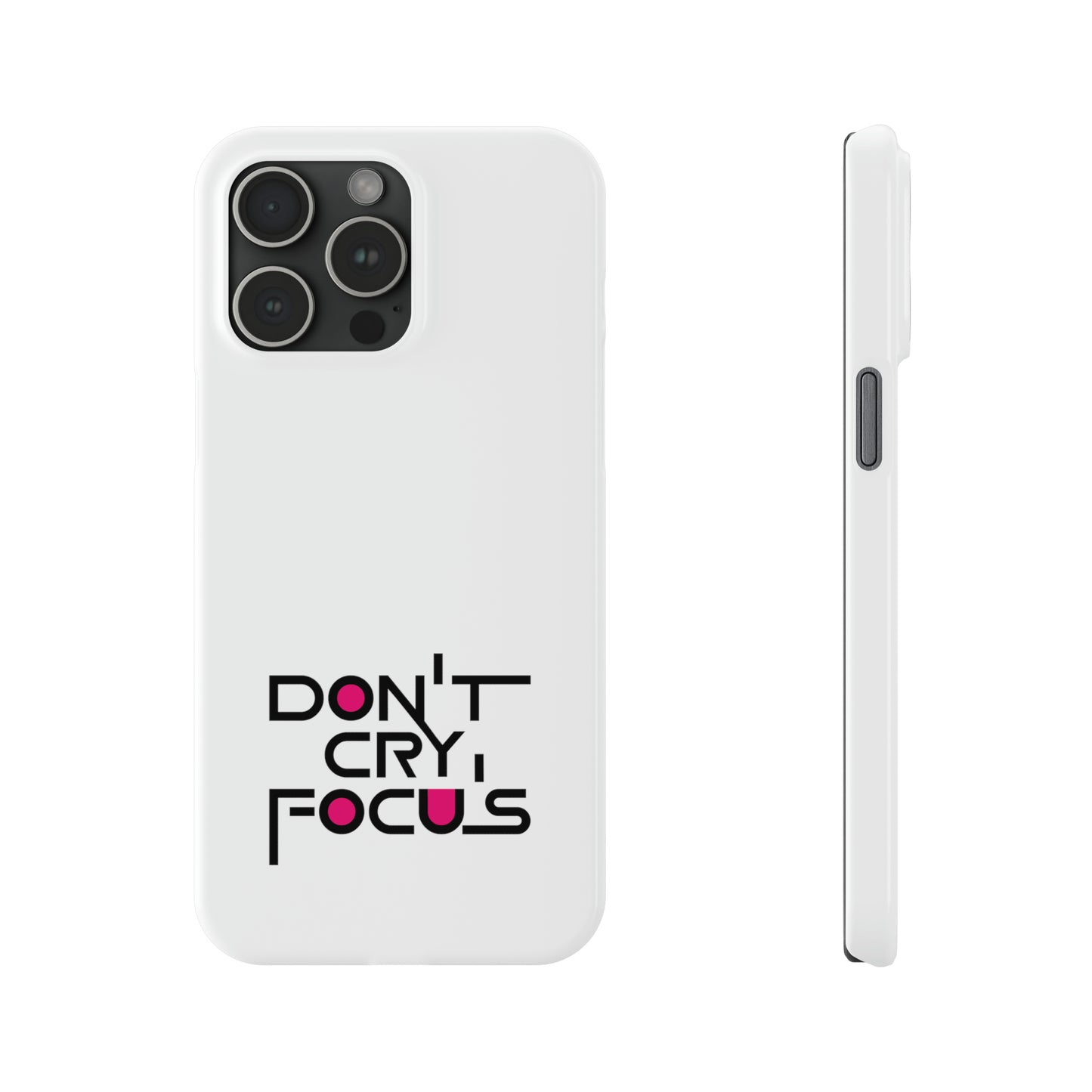 Don't Cry, Focus | SYCU | Phone Cases