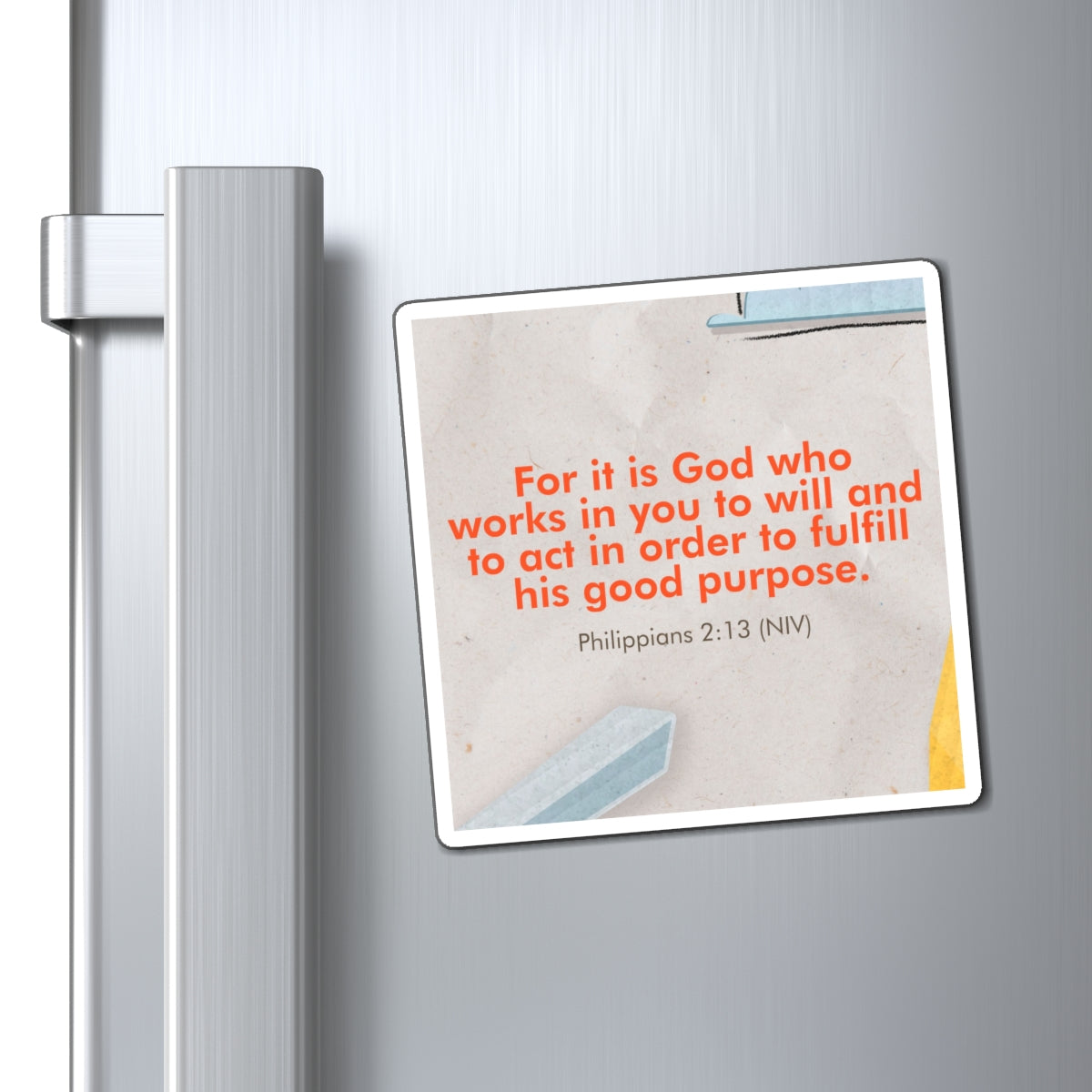 Memory Verse Magnet | V6 | Behind The Scenes Preschool