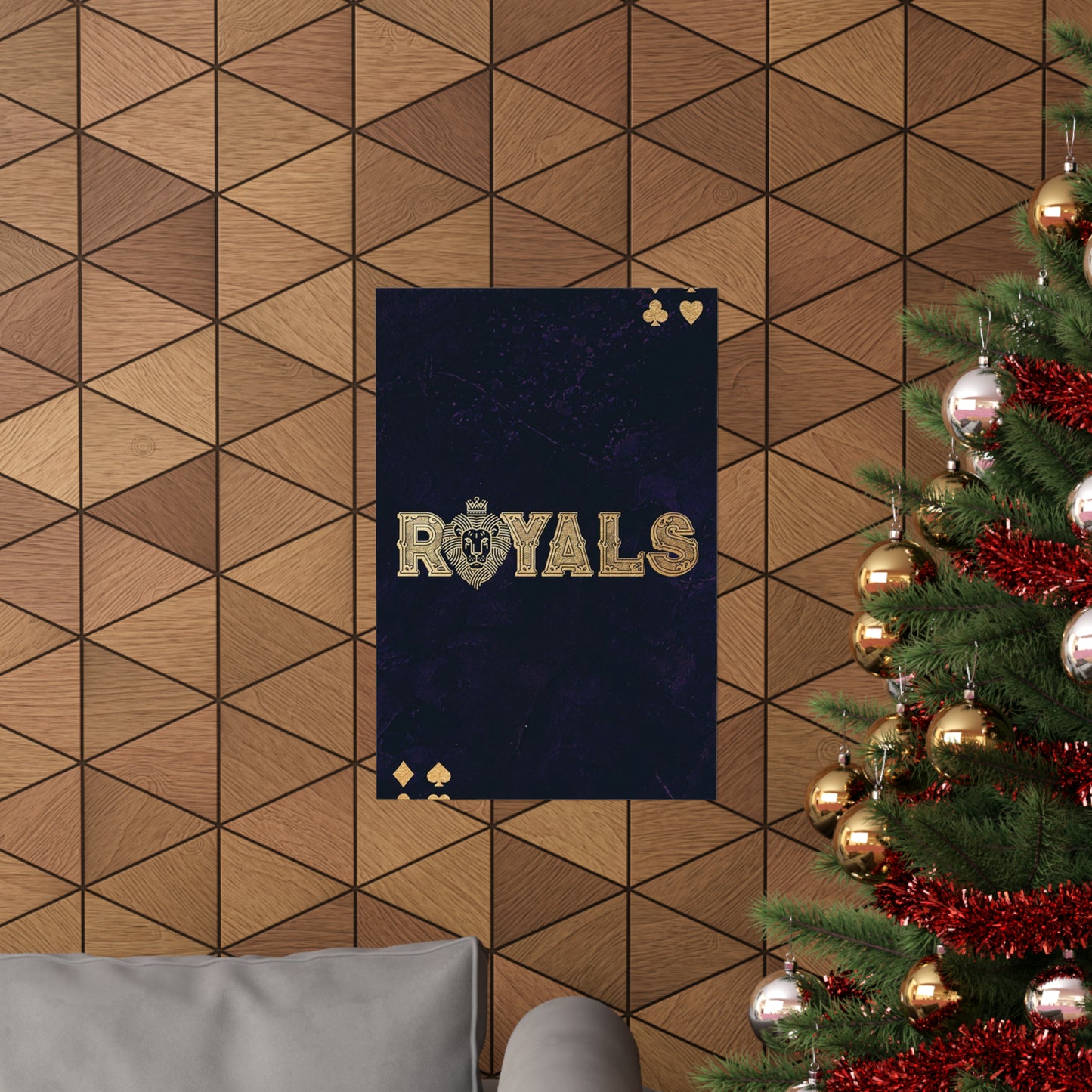Poster I V5 I Royals Series Graphic I Vertical