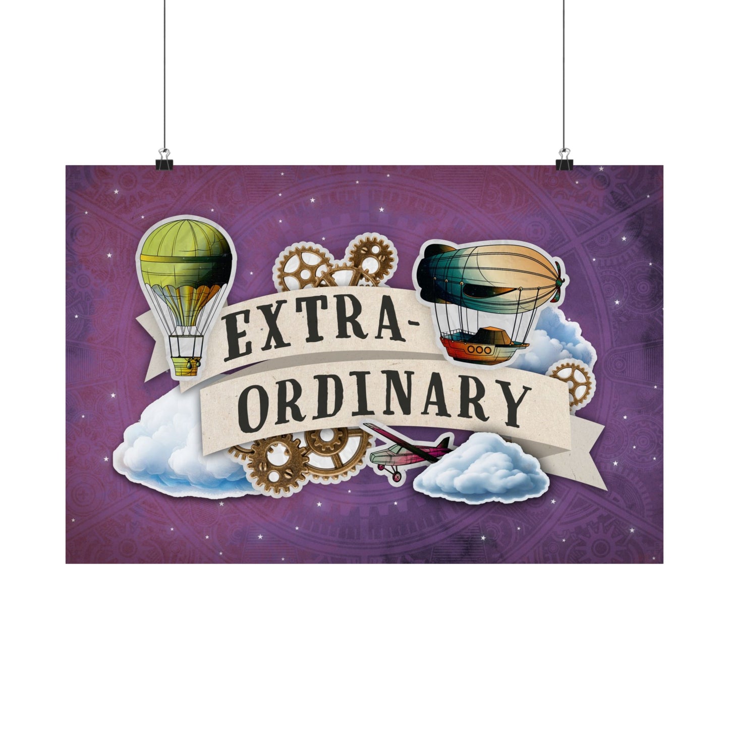 Poster | V9 | Extra-Ordinary Elementary Series Graphic | Horizontal