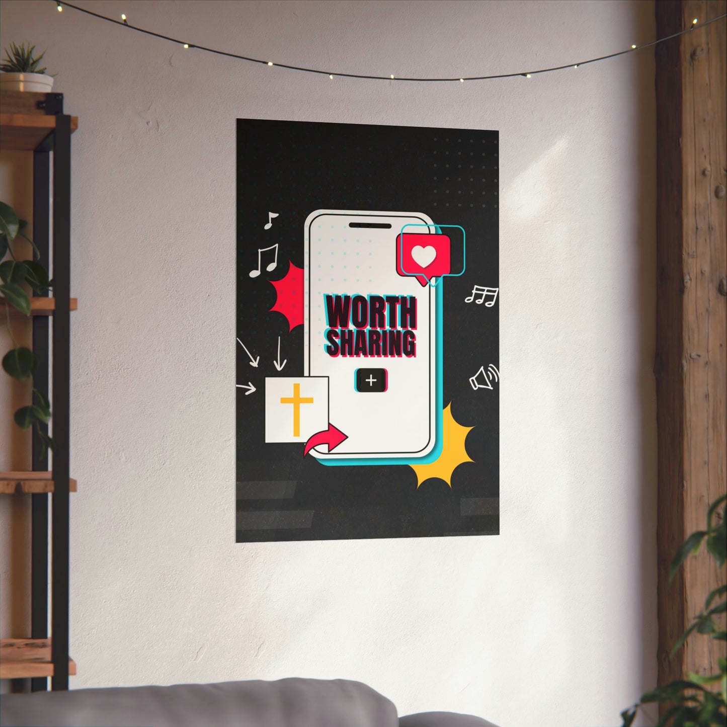 Poster | V7 | Worth Sharing Series Graphic | Vertical