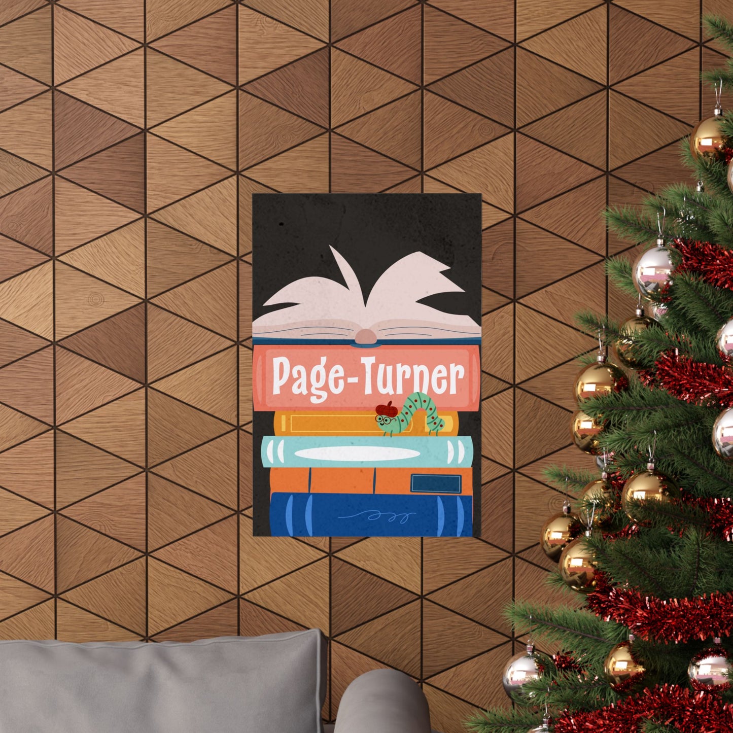 Poster I V5 I Page-Turner Preschool Series Graphic I Vertical