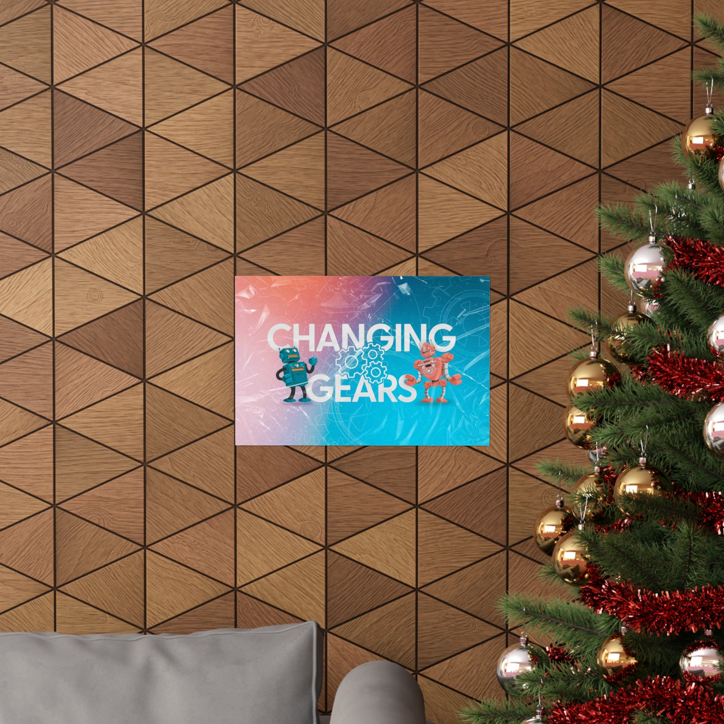 Poster I V6 I Changing Gears Series Graphic I Horizontal