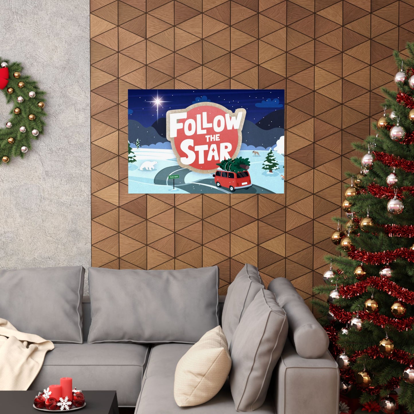 Poster | V9 | Follow The Star Elementary Series Graphic | Horizontal
