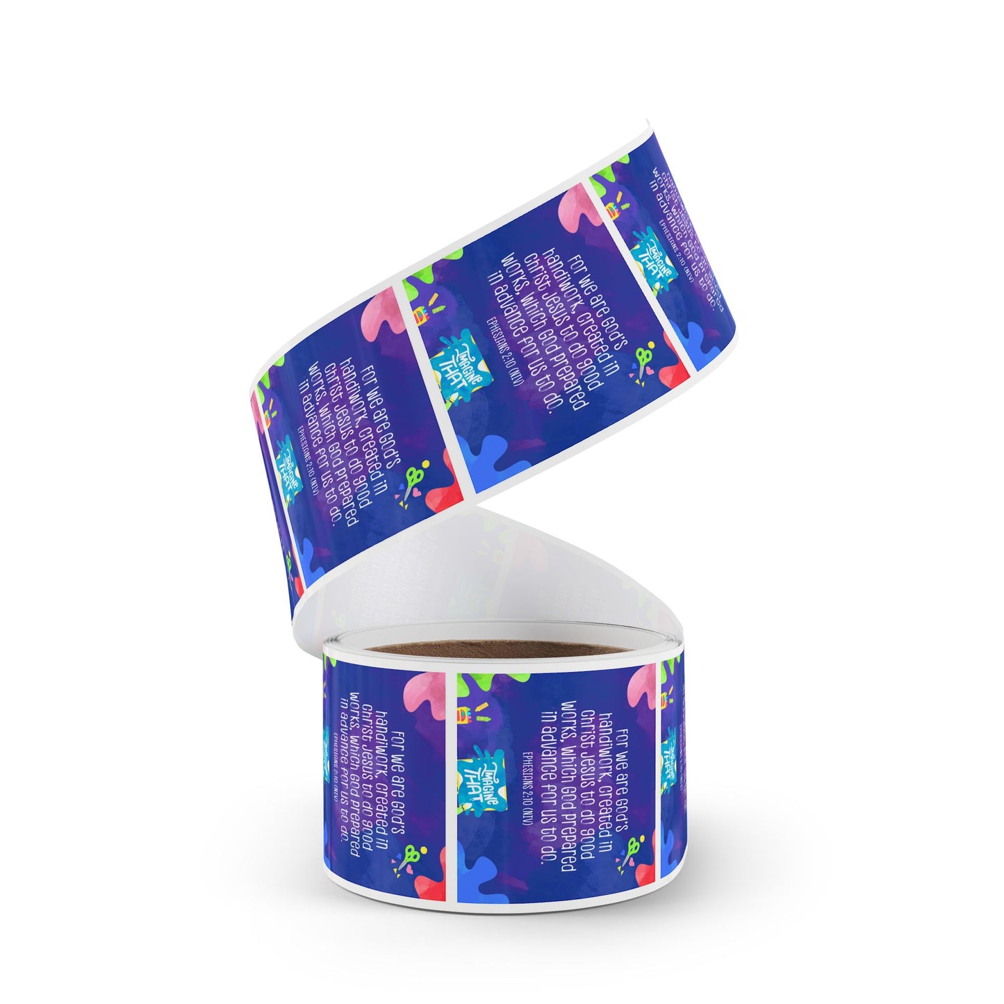 Memory Verse Sticker Roll | V8 | Imagine That